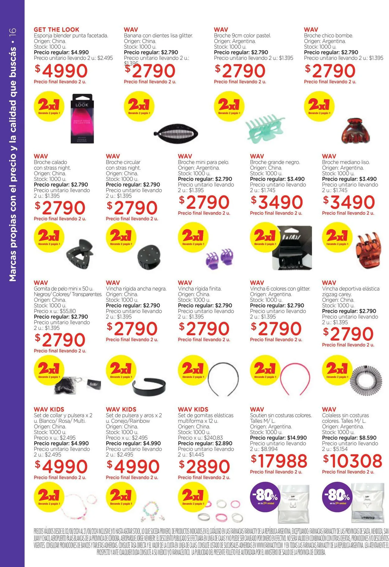 Ofertas de Farmacity 1 de agosto al 31 de agosto 2024 - Página 16 del catálogo