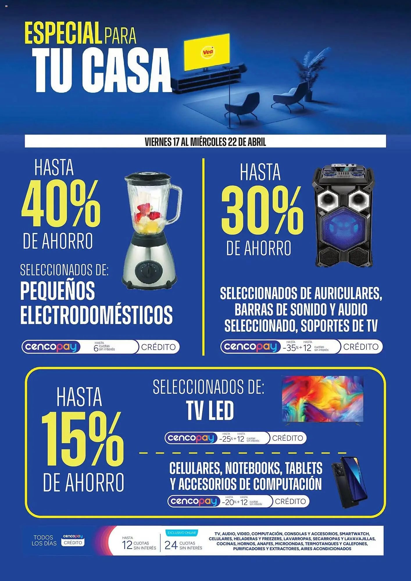 Ofertas de Catálogo Supermercados Vea 17 de abril al 22 de abril 2026 - Página 2 del catálogo