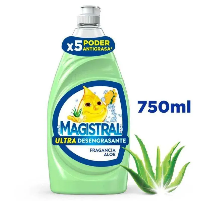 Lavavajilla Ultra Aloe Magistral 750 Ml