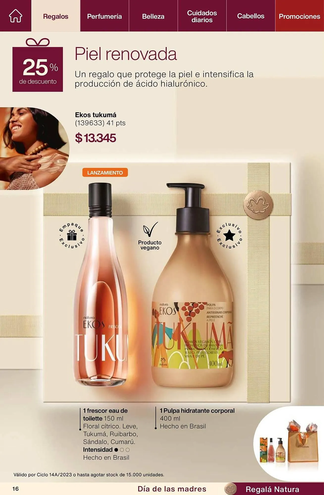 Ofertas de Catálogo Natura 27 de septiembre al 31 de octubre 2023 - Página 16 del catálogo