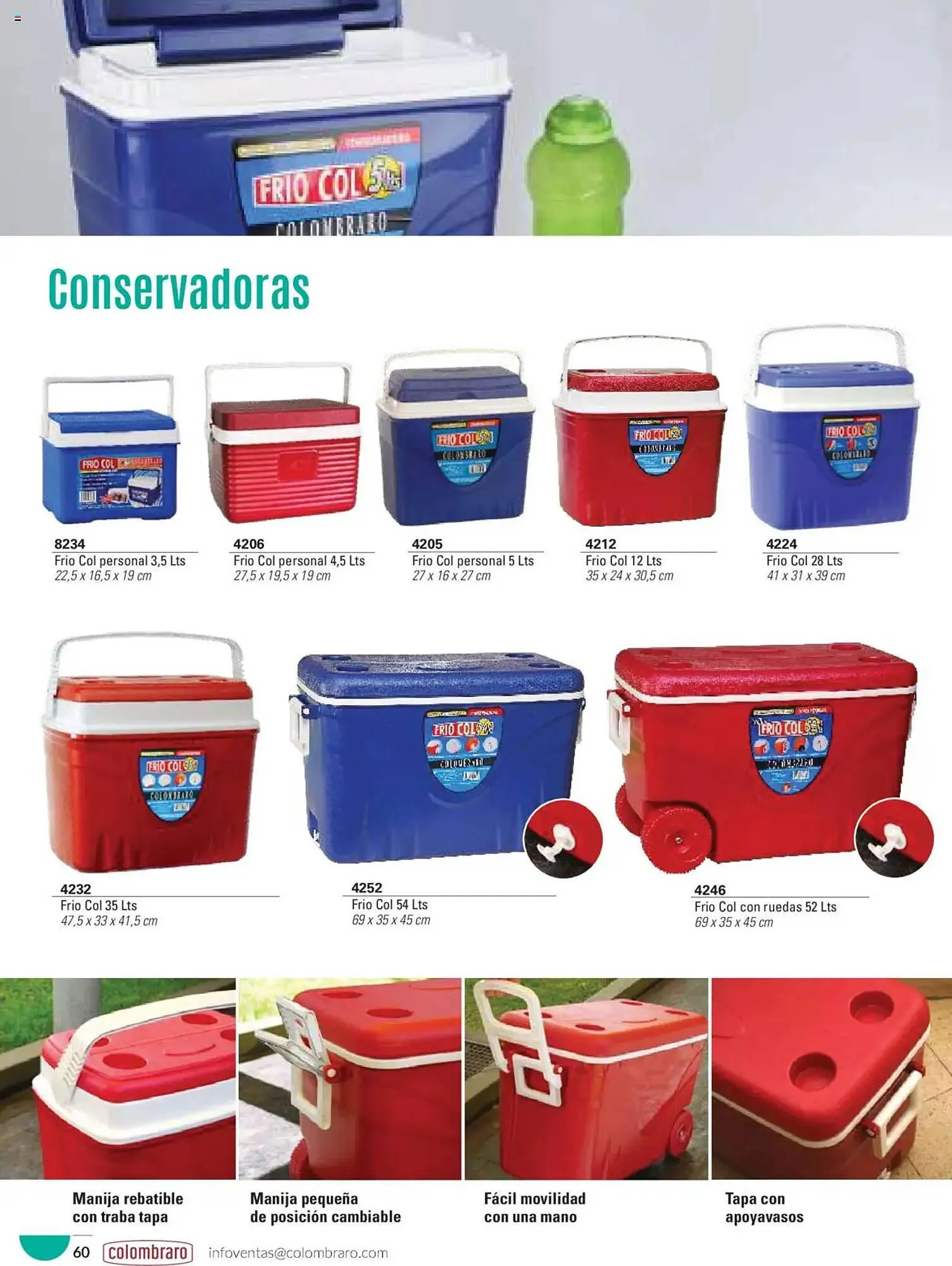 Ofertas de Catálogo Colombraro 16 de abril al 31 de diciembre 2025 - Página 60 del catálogo