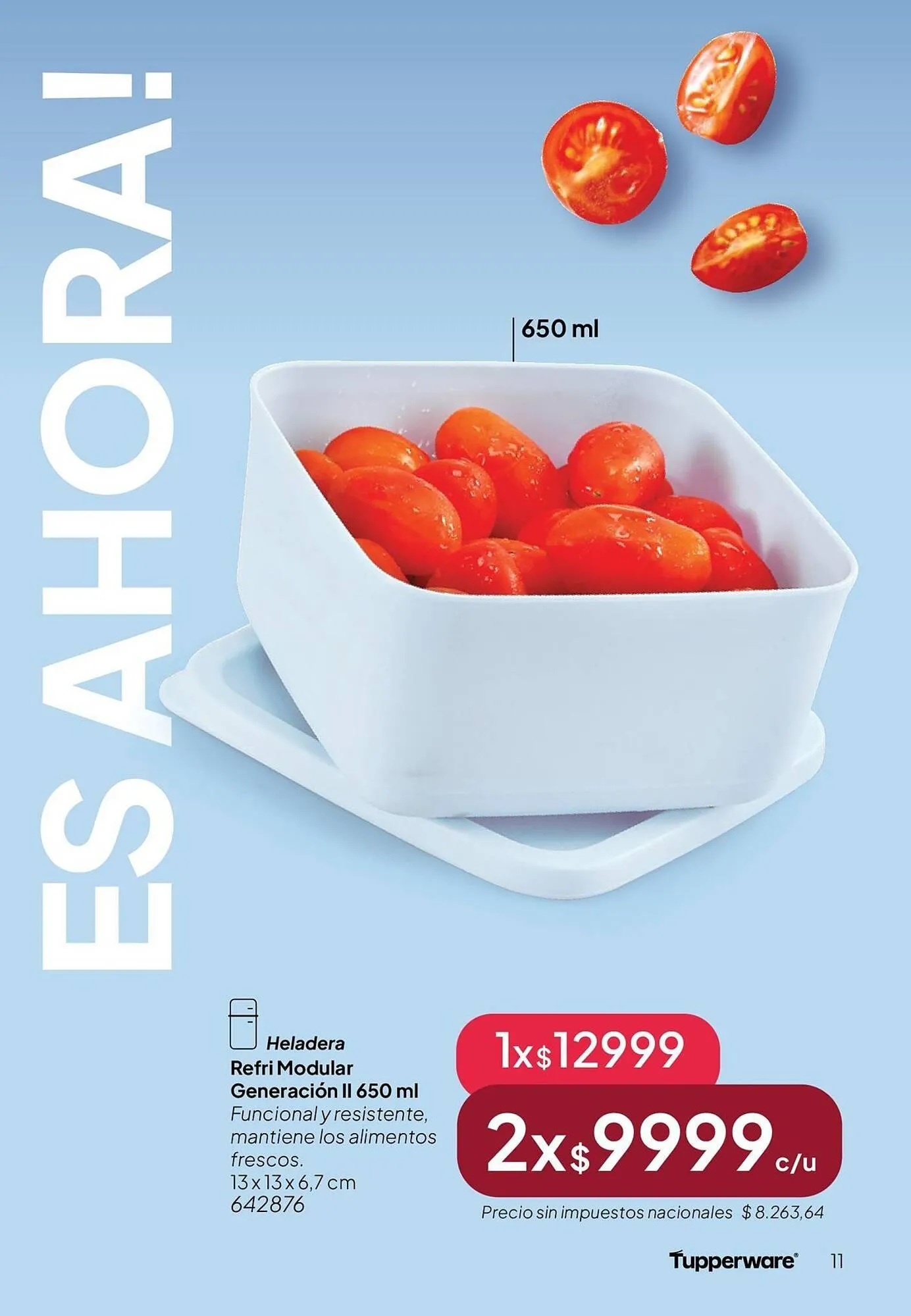 Ofertas de Folleto Tupperware 1 de julio al 31 de julio 2026 - Página 12 del catálogo
