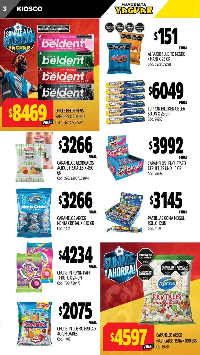 Ofertas de Ofertas Supermercados Yaguar Trelew 24 de junio al 30 de junio 2024 - Página 3 del catálogo