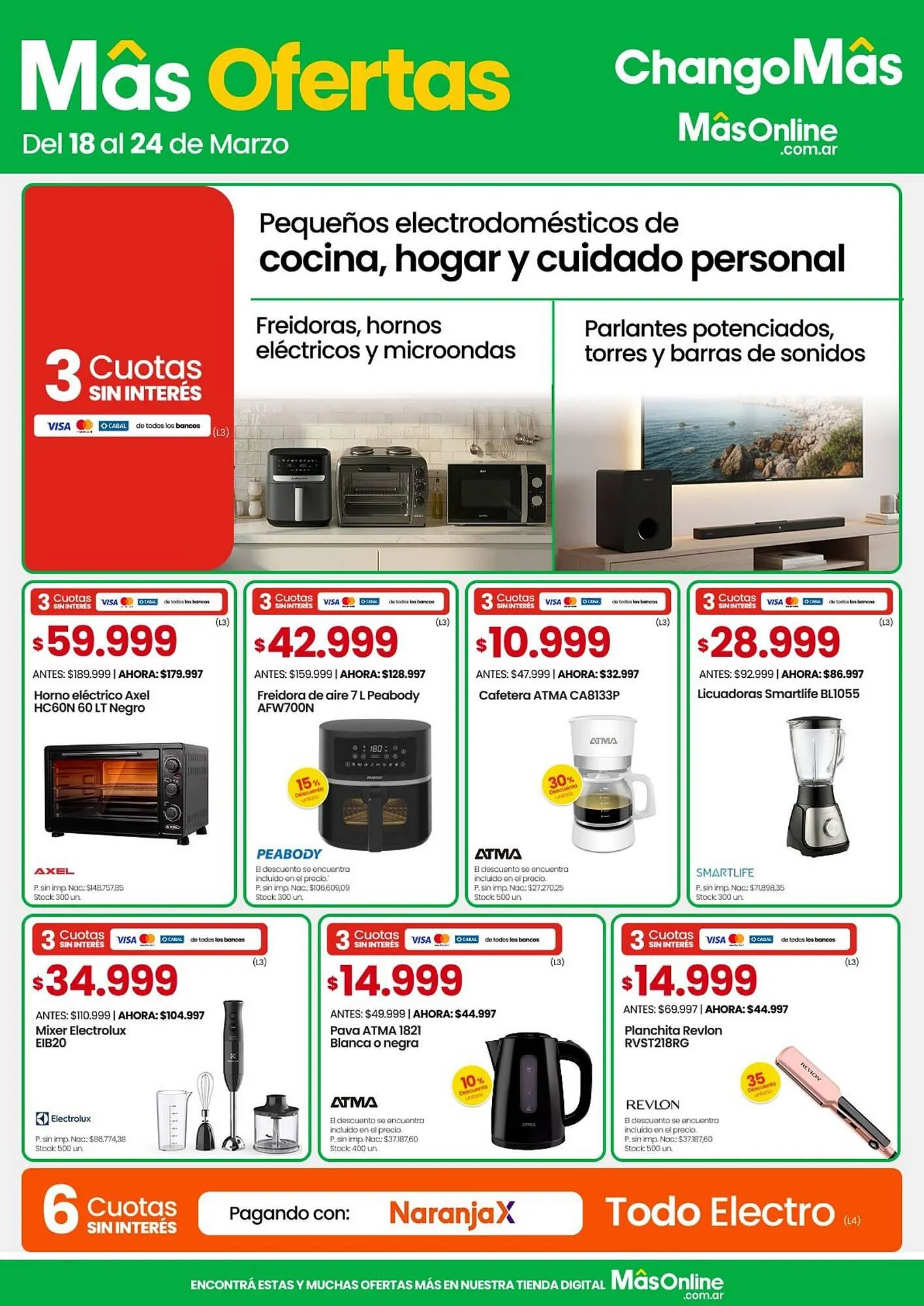 Ofertas de Catálogo Changomas 18 de marzo al 24 de marzo 2026 - Página 1 del catálogo
