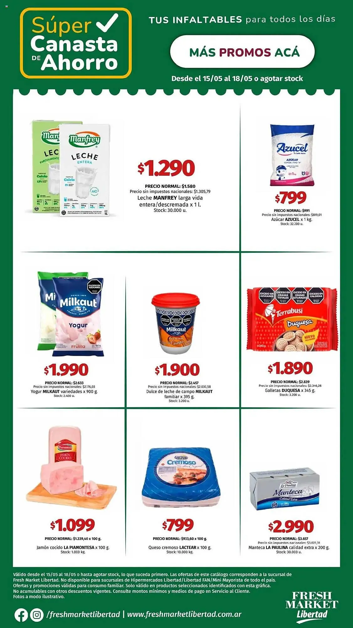Ofertas de Catálogo Hipermercado Libertad 15 de mayo al 19 de mayo 2025 - Página 3 del catálogo