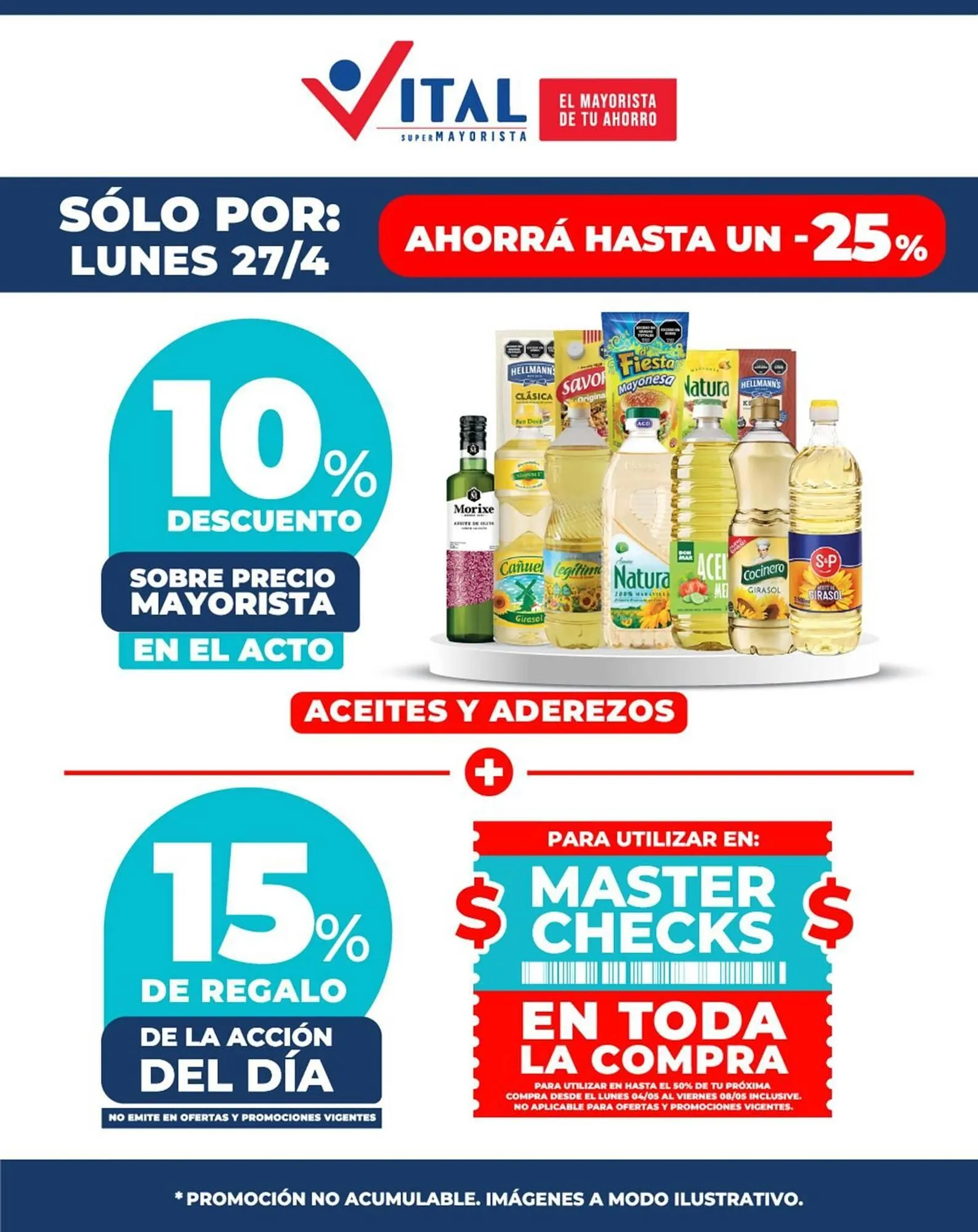 Ofertas de Catálogo Supermayorista Vital 27 de abril al 8 de mayo 2026 - Página 1 del catálogo