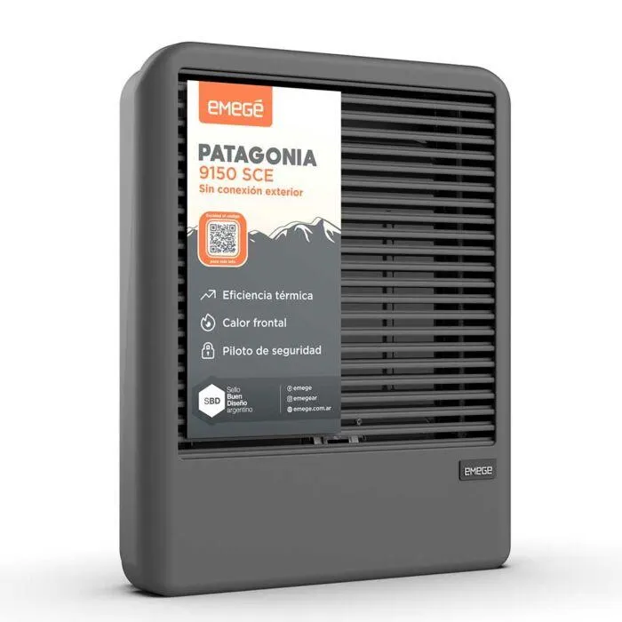 Calefactor Patagonia 9150 Sin Salida 5000 Kcal