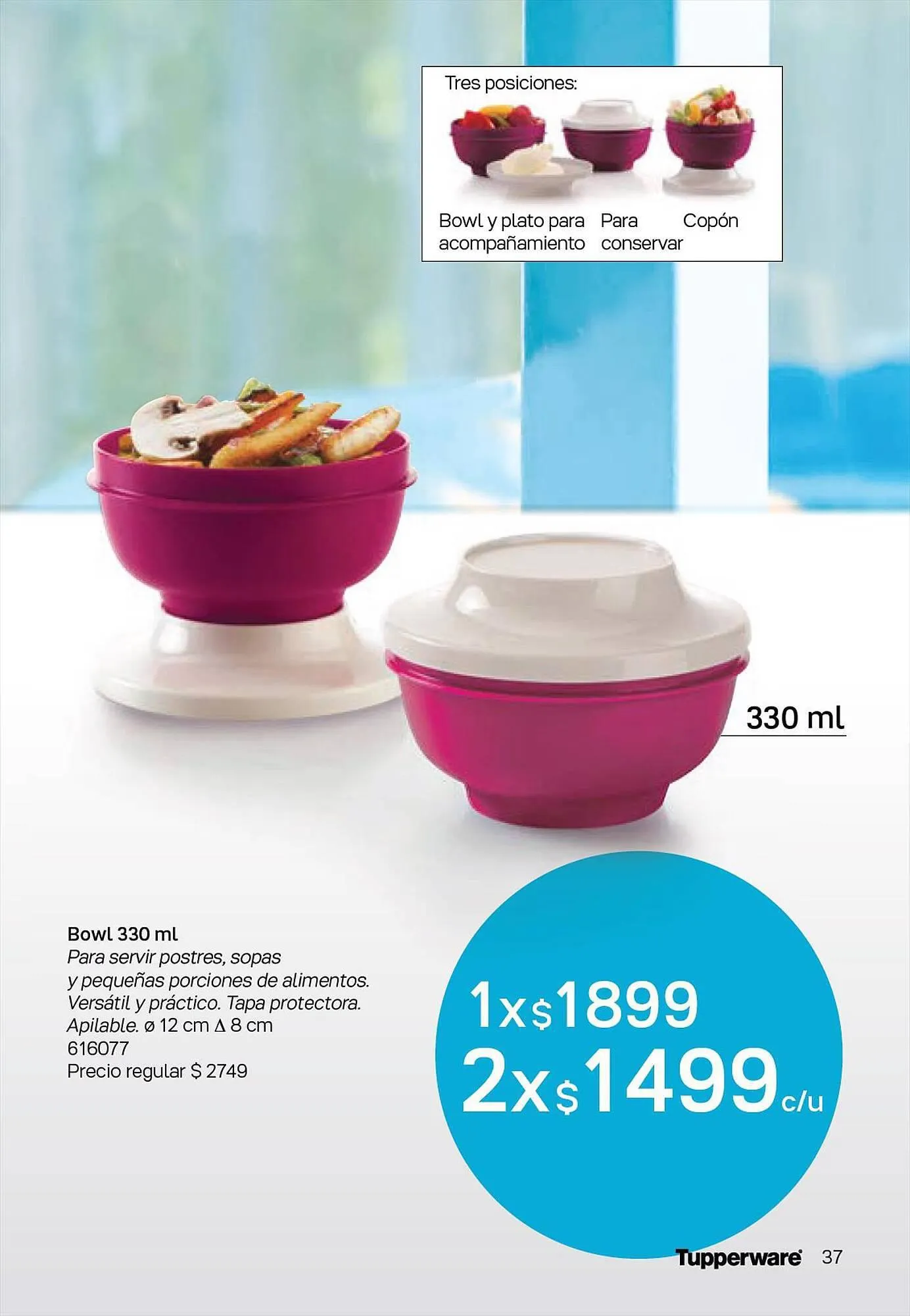 Ofertas de Catálogo Tupperware 4 de julio al 15 de agosto 2023 - Página 38 del catálogo
