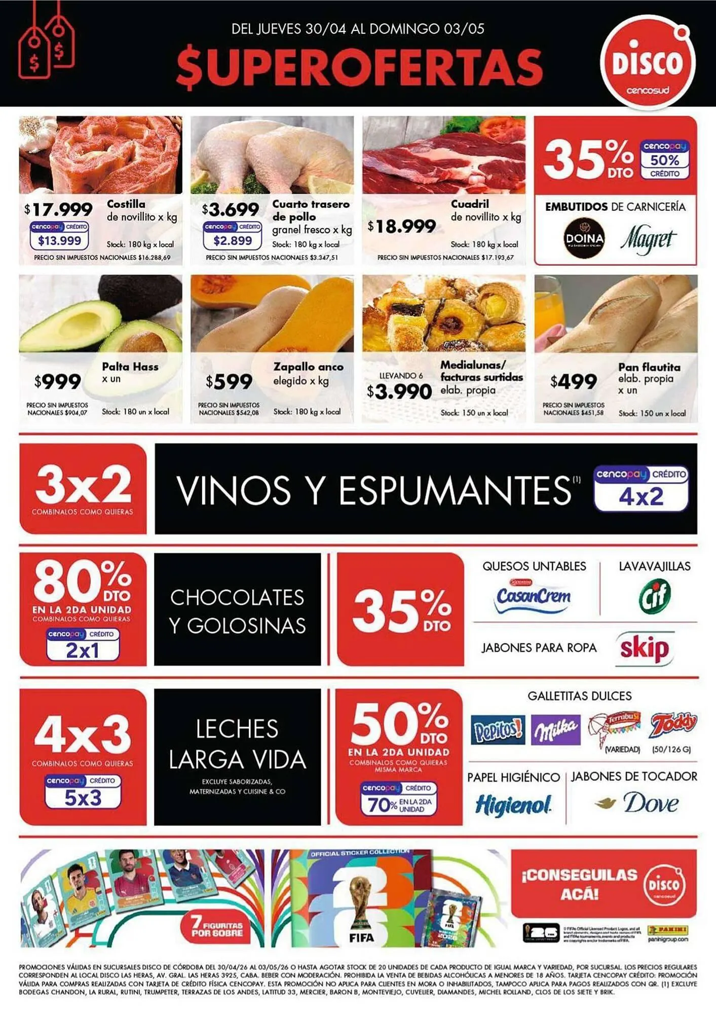 Ofertas de Folleto Disco 30 de abril al 3 de mayo 2026 - Página 1 del catálogo