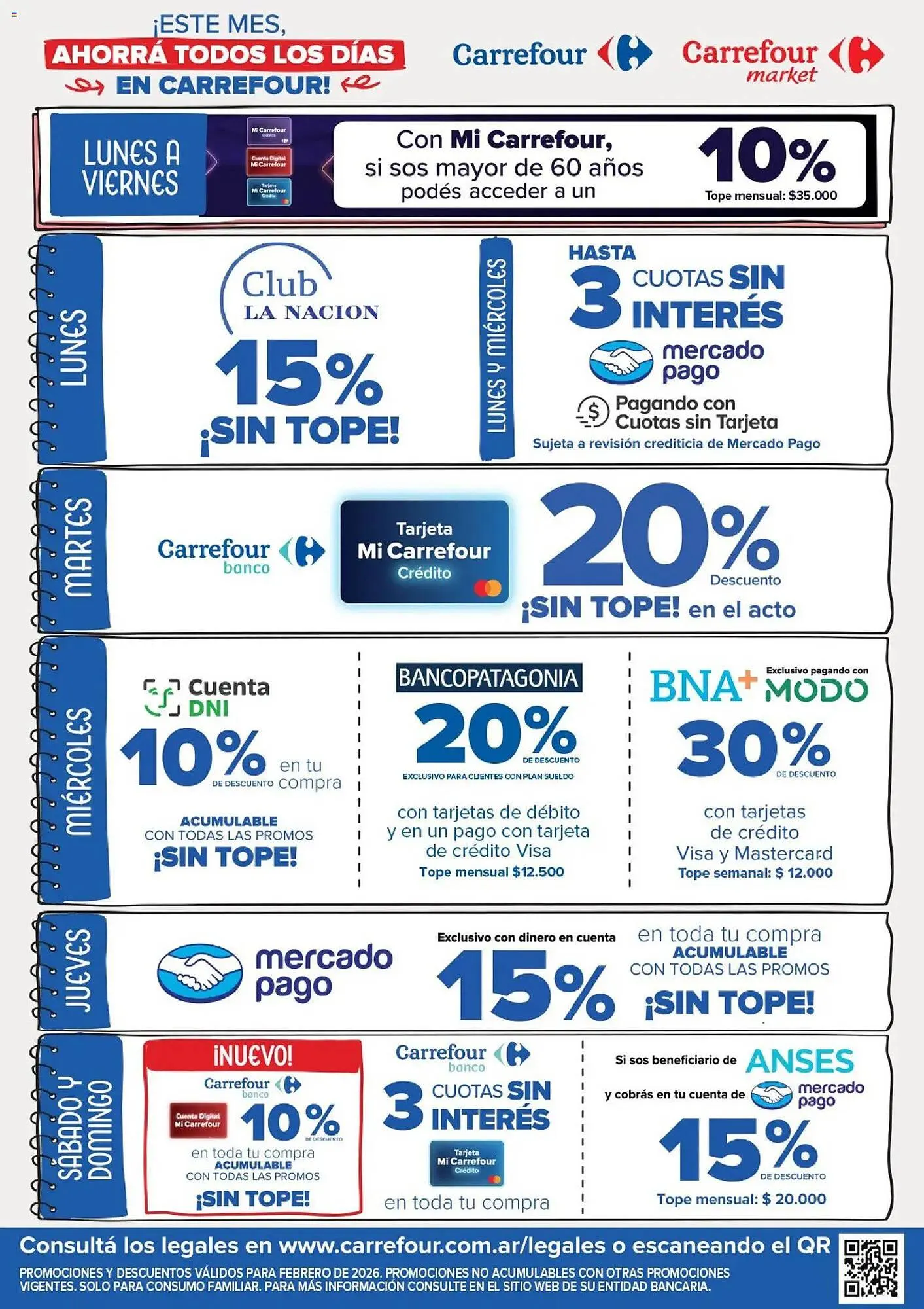 Ofertas de Folleto Carrefour Market 3 de febrero al 9 de febrero 2026 - Página 6 del catálogo