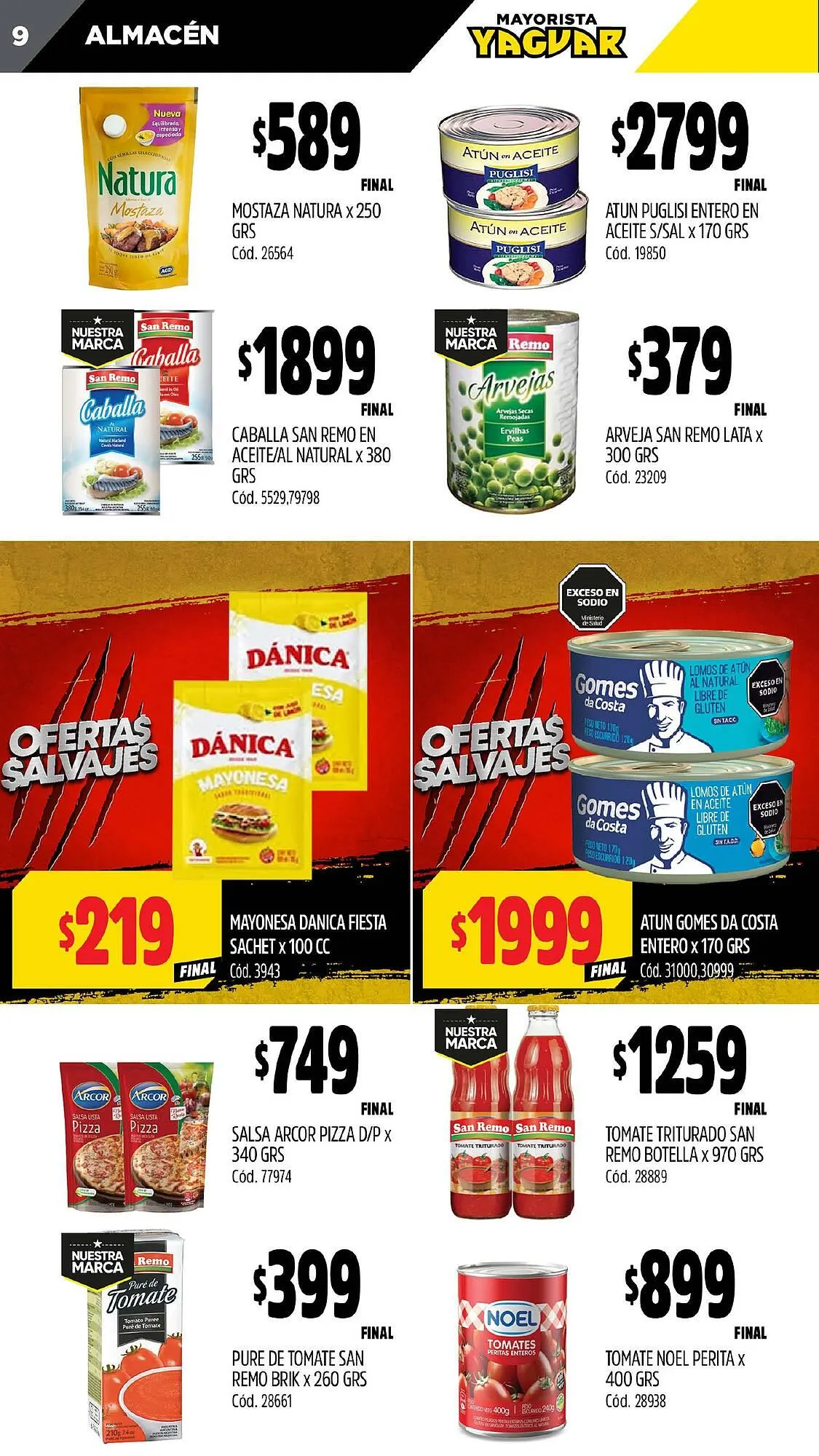 Ofertas de Catálogo Supermercados Yaguar 6 de enero al 12 de enero 2025 - Página 10 del catálogo