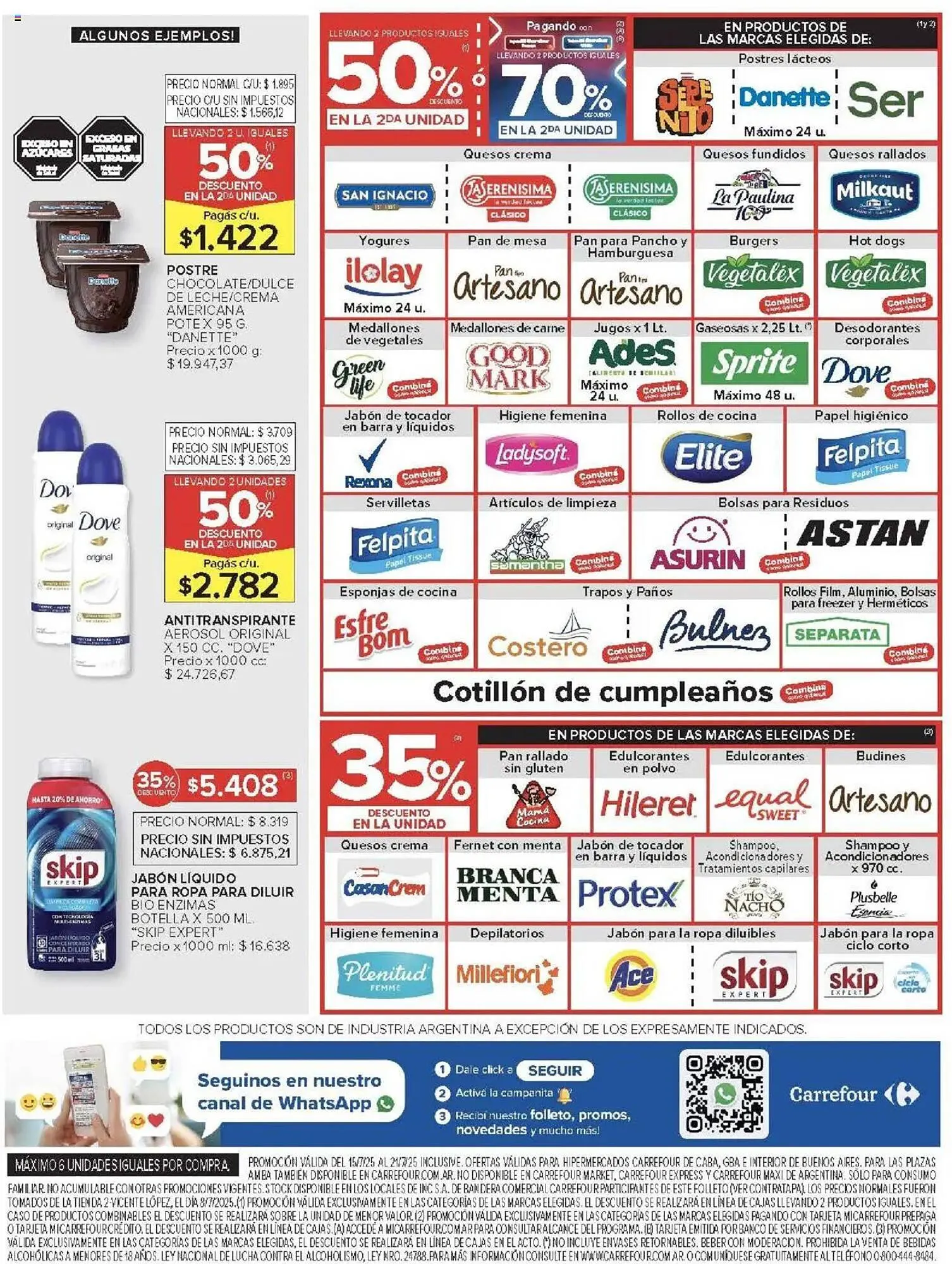 Ofertas de Catálogo Carrefour 15 de julio al 21 de julio 2025 - Página 6 del catálogo