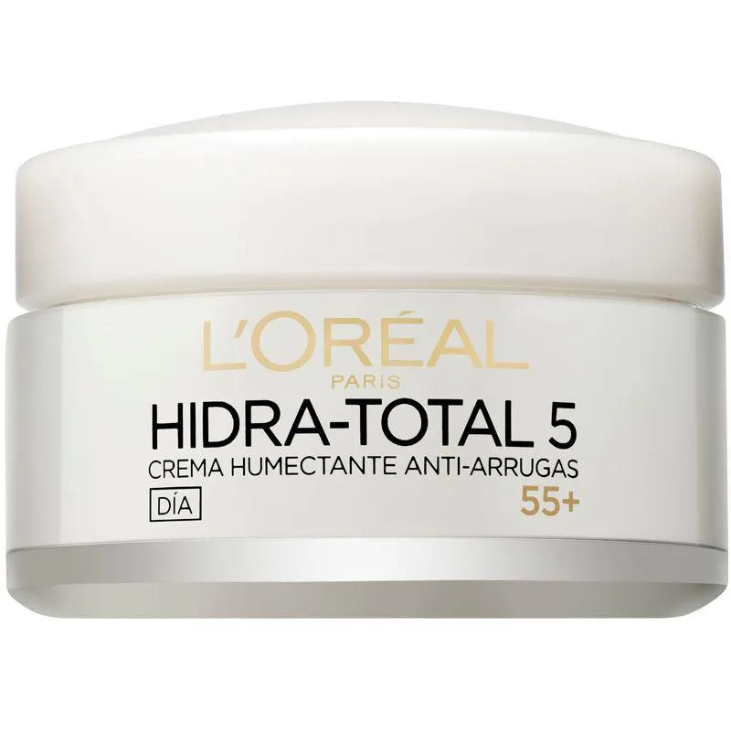 Crema Facial L´Oréal Paris Hidra Total 5 Experto Antiarrugas +55 x 50 ml