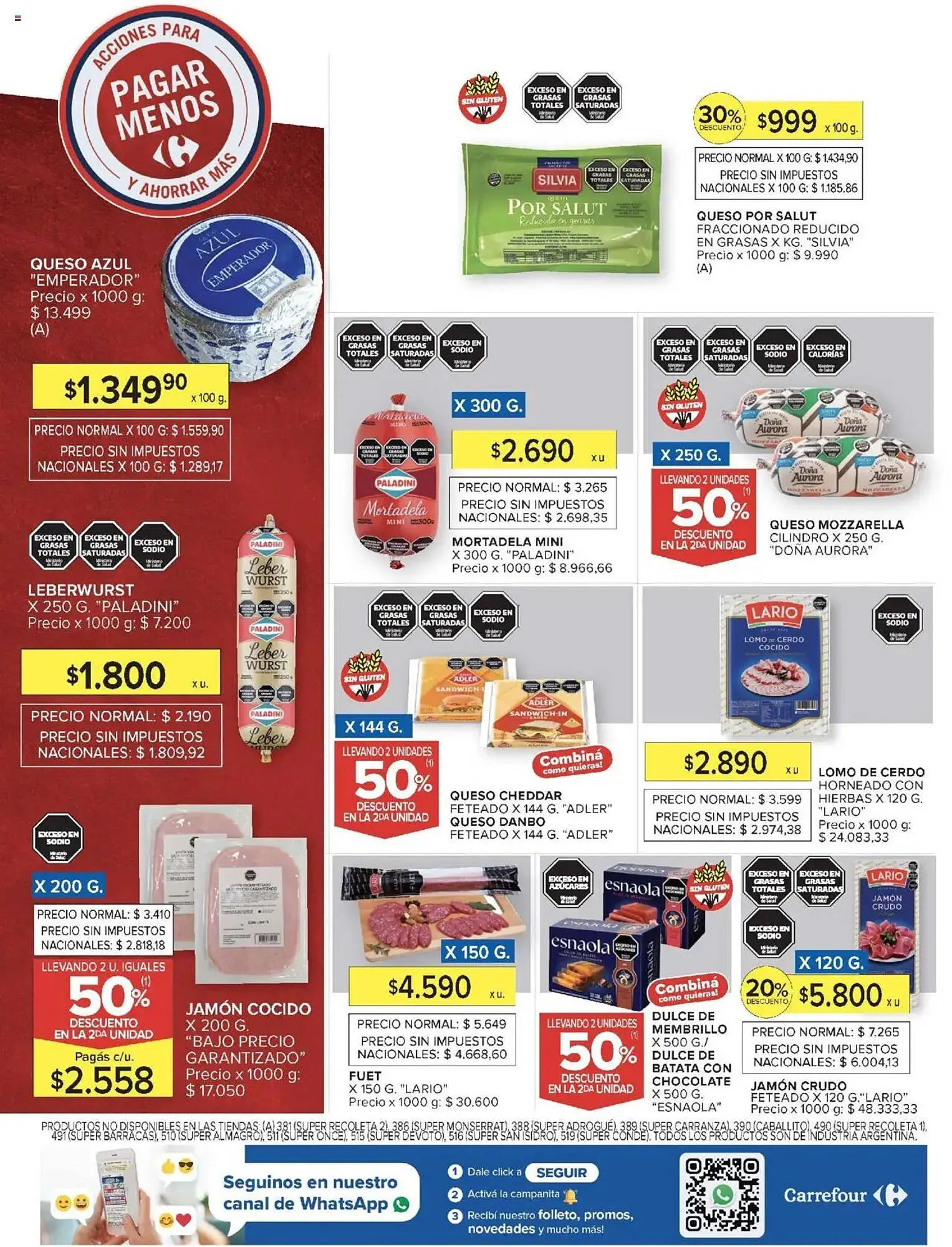 Ofertas de Catálogo Carrefour Market 10 de junio al 18 de junio 2025 - Página 16 del catálogo