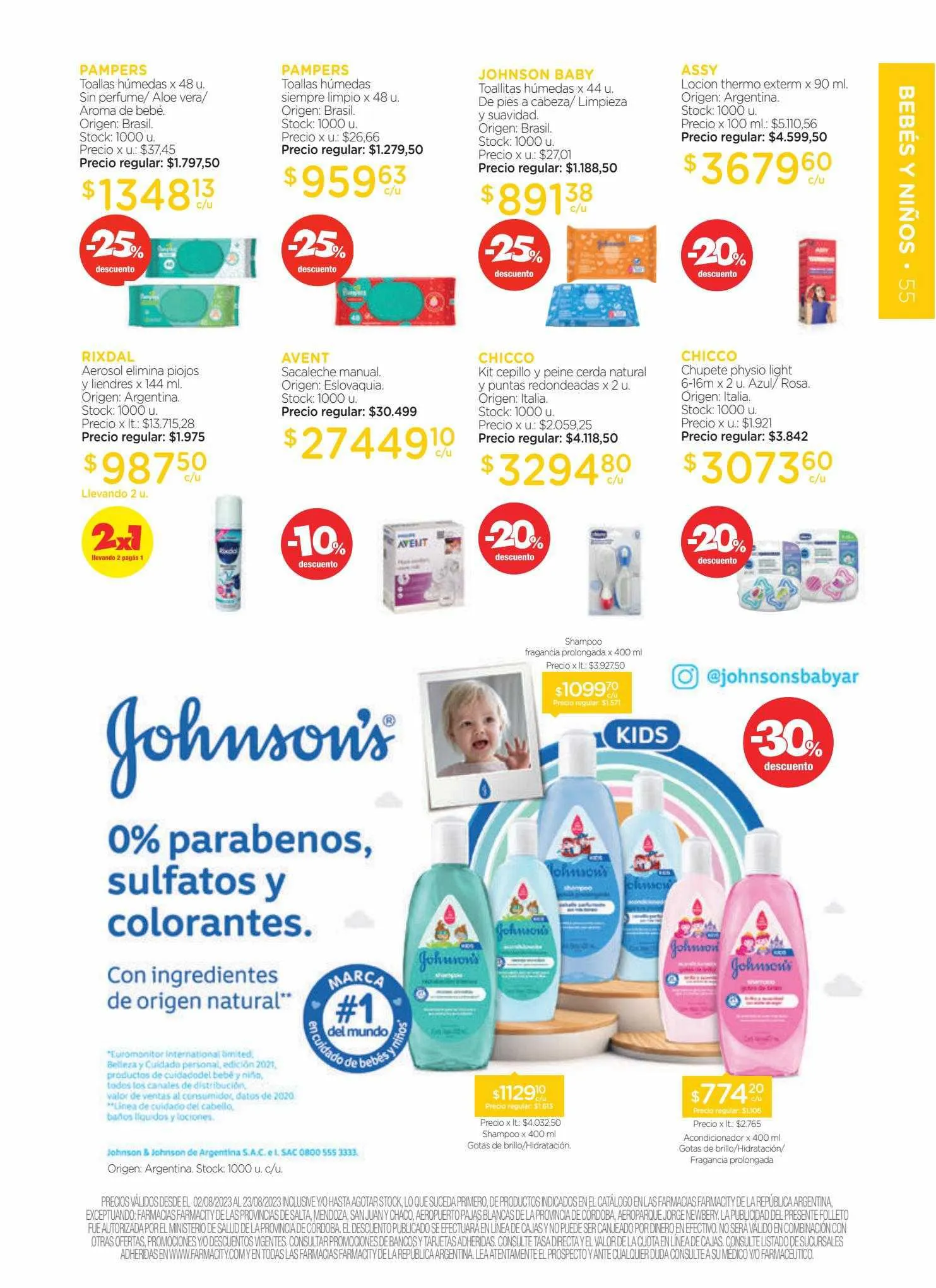 Ofertas de Catálogo Farmacity 1 de junio al 30 de septiembre 2023 - Página 55 del catálogo