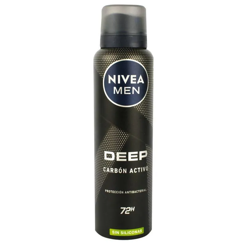 Desodorante Nivea Aero Men Carbón Activo 150ml