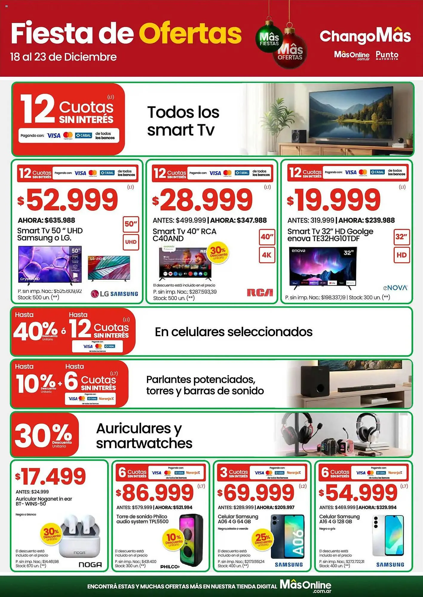 Ofertas de Catálogo Changomas 18 de diciembre al 23 de diciembre 2025 - Página 19 del catálogo