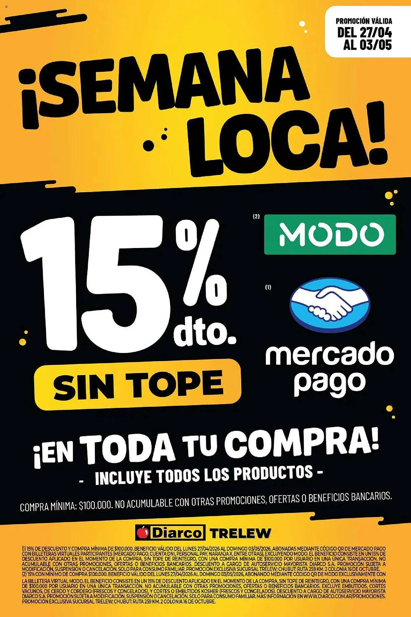 Ofertas de Catálogo Diarco 27 de abril al 3 de mayo 2026 - Página 1 del catálogo