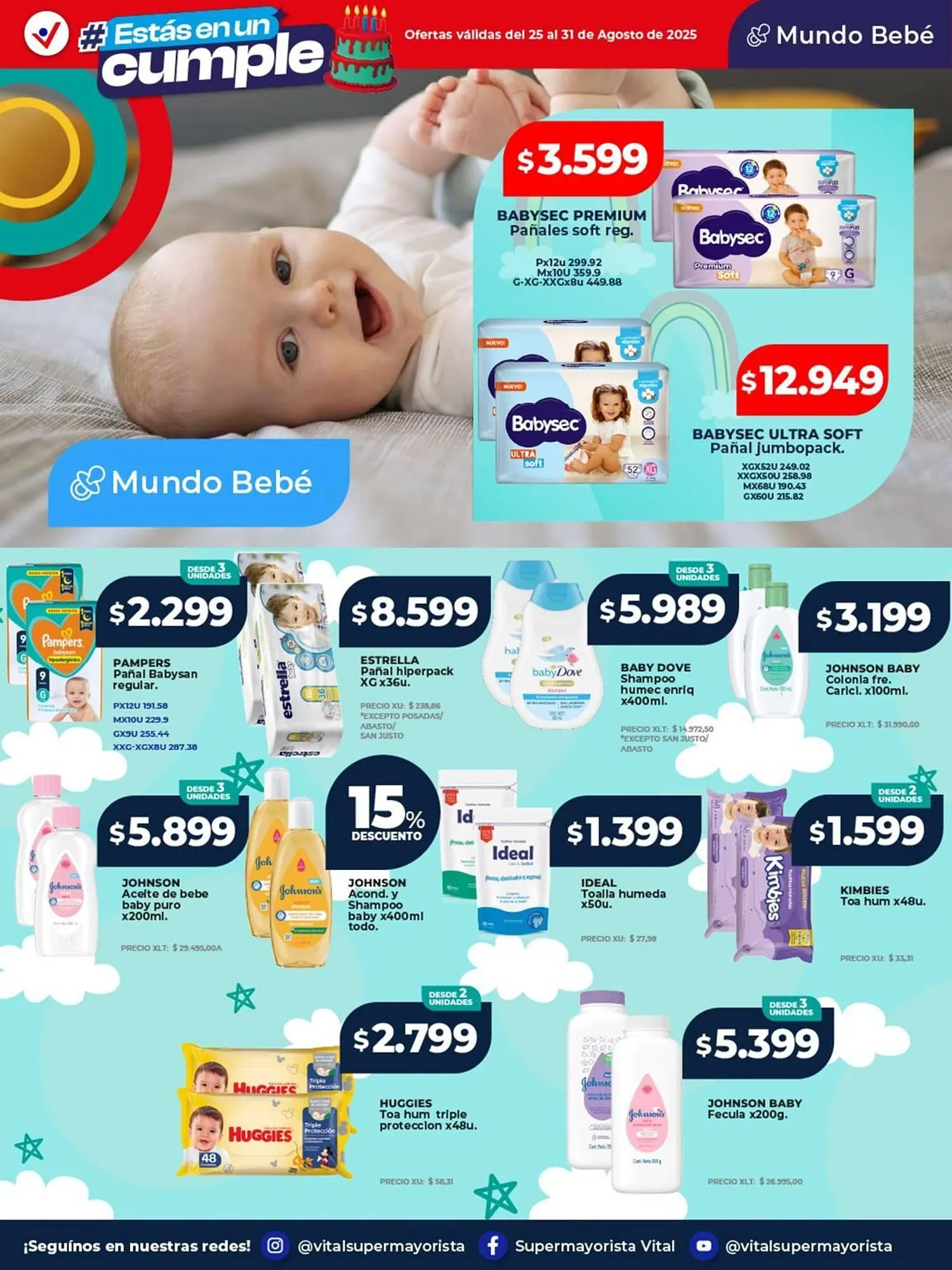 Ofertas de Catálogo Supermayorista Vital 25 de agosto al 31 de agosto 2025 - Página 6 del catálogo