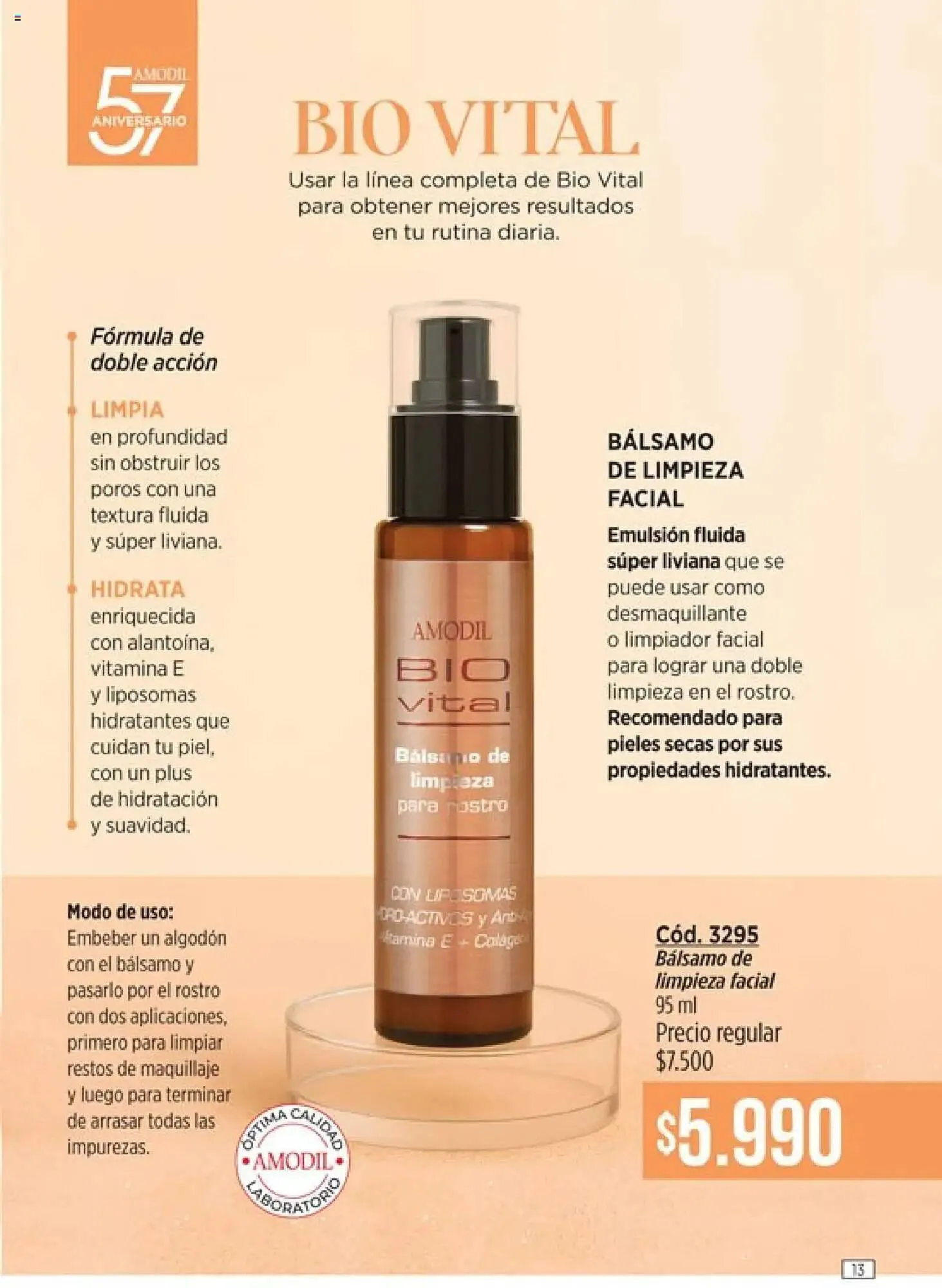 Ofertas de Catálogo Amodil 27 de mayo al 18 de junio 2025 - Página 13 del catálogo