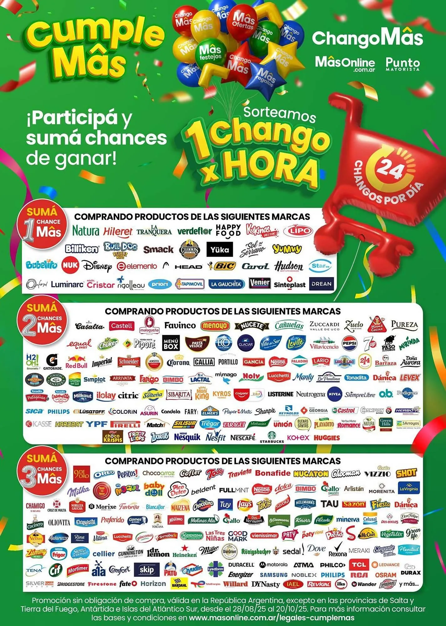 Ofertas de Catálogo Changomas 3 de octubre al 8 de octubre 2025 - Página 15 del catálogo