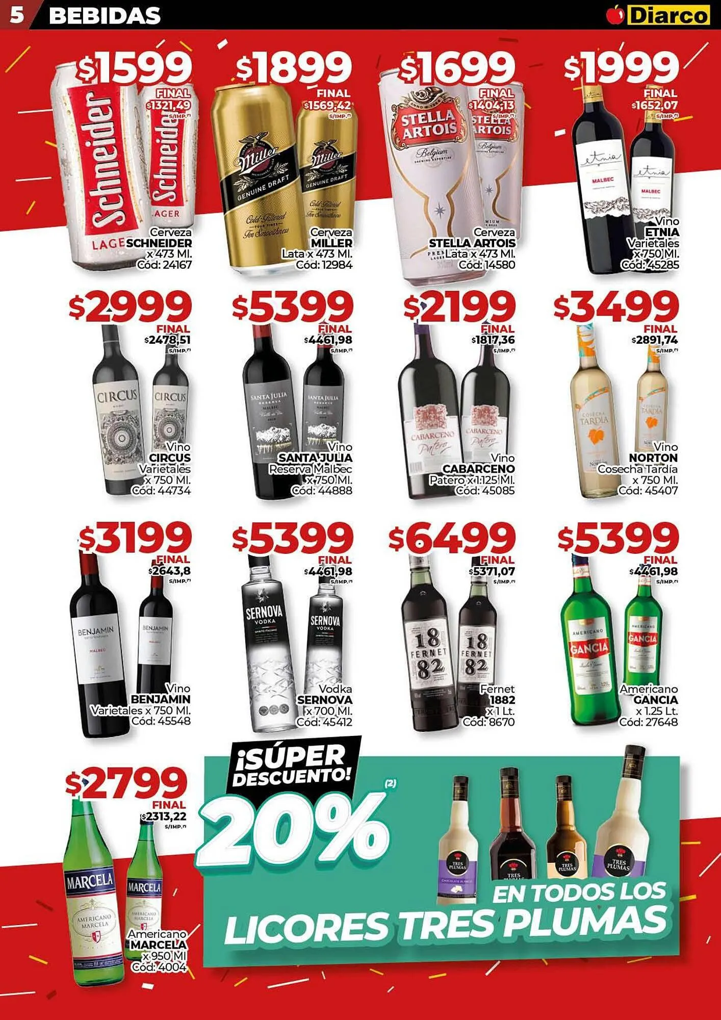 Ofertas de Catálogo Diarco 5 de mayo al 13 de mayo 2025 - Página 5 del catálogo