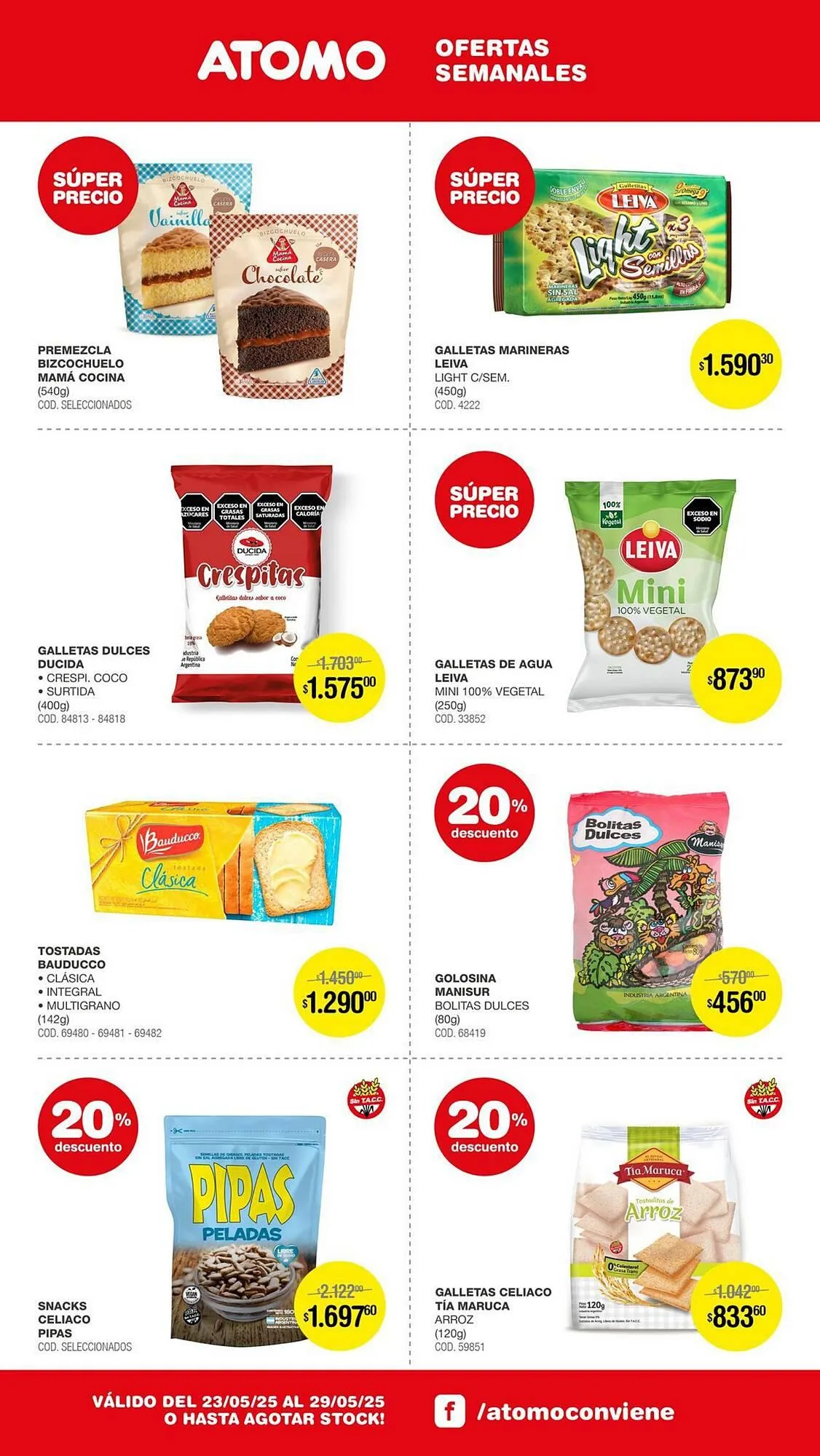 Ofertas de Catálogo Atomo Conviene 23 de mayo al 29 de mayo 2025 - Página 2 del catálogo