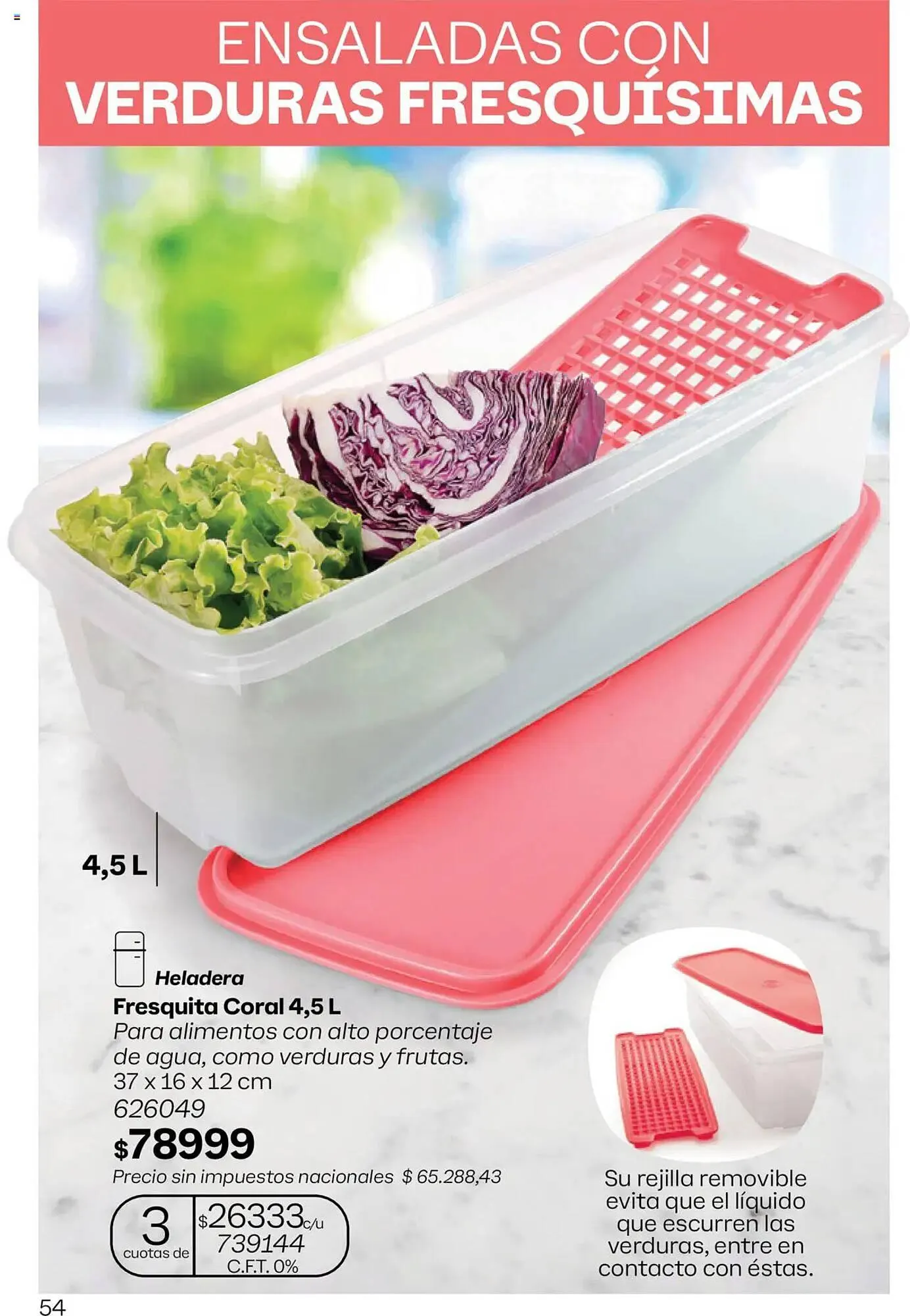 Ofertas de Catálogo Tupperware 23 de julio al 6 de agosto 2025 - Página 55 del catálogo