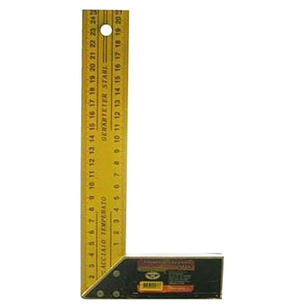 Escuadra Carpintero Milimetrada 250 Mm Silver Shadow