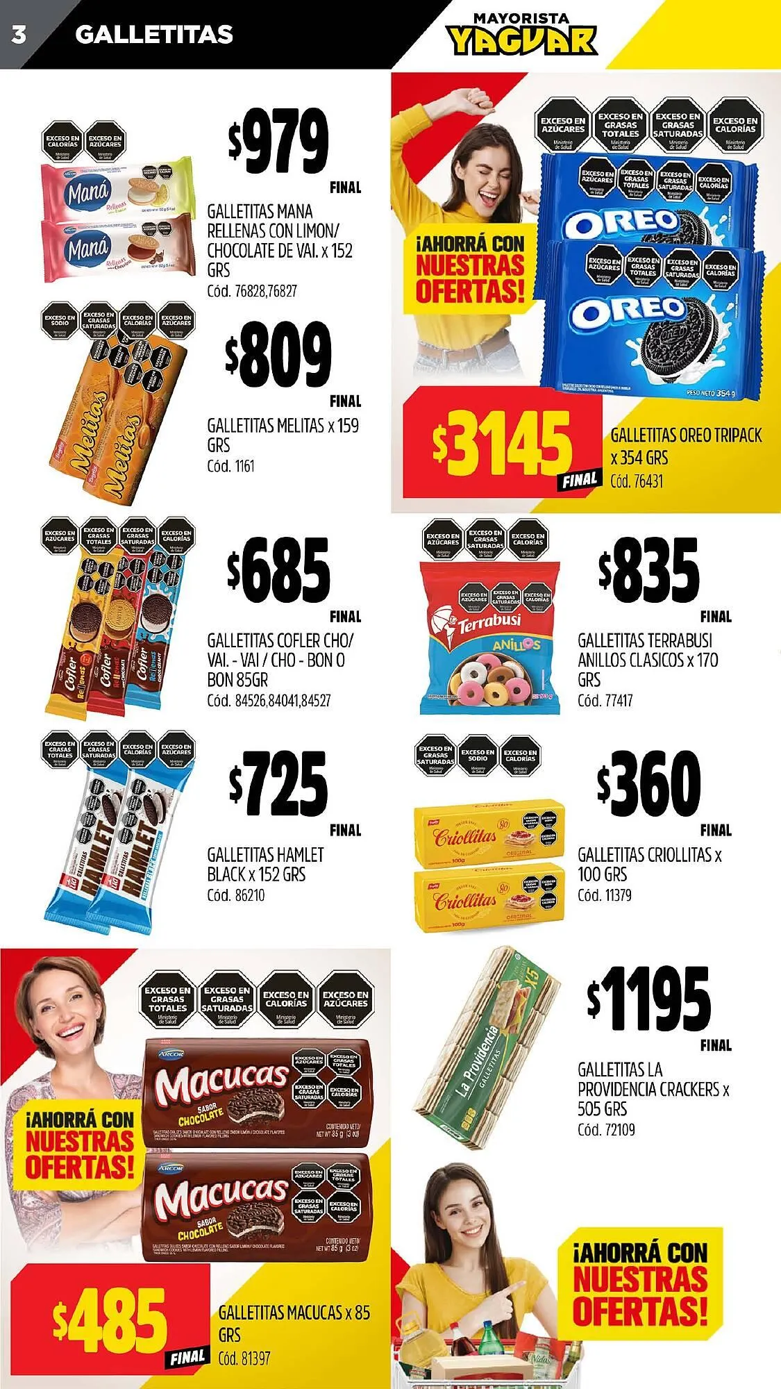 Ofertas de Catálogo Supermercados Yaguar 24 de marzo al 30 de marzo 2025 - Página 3 del catálogo
