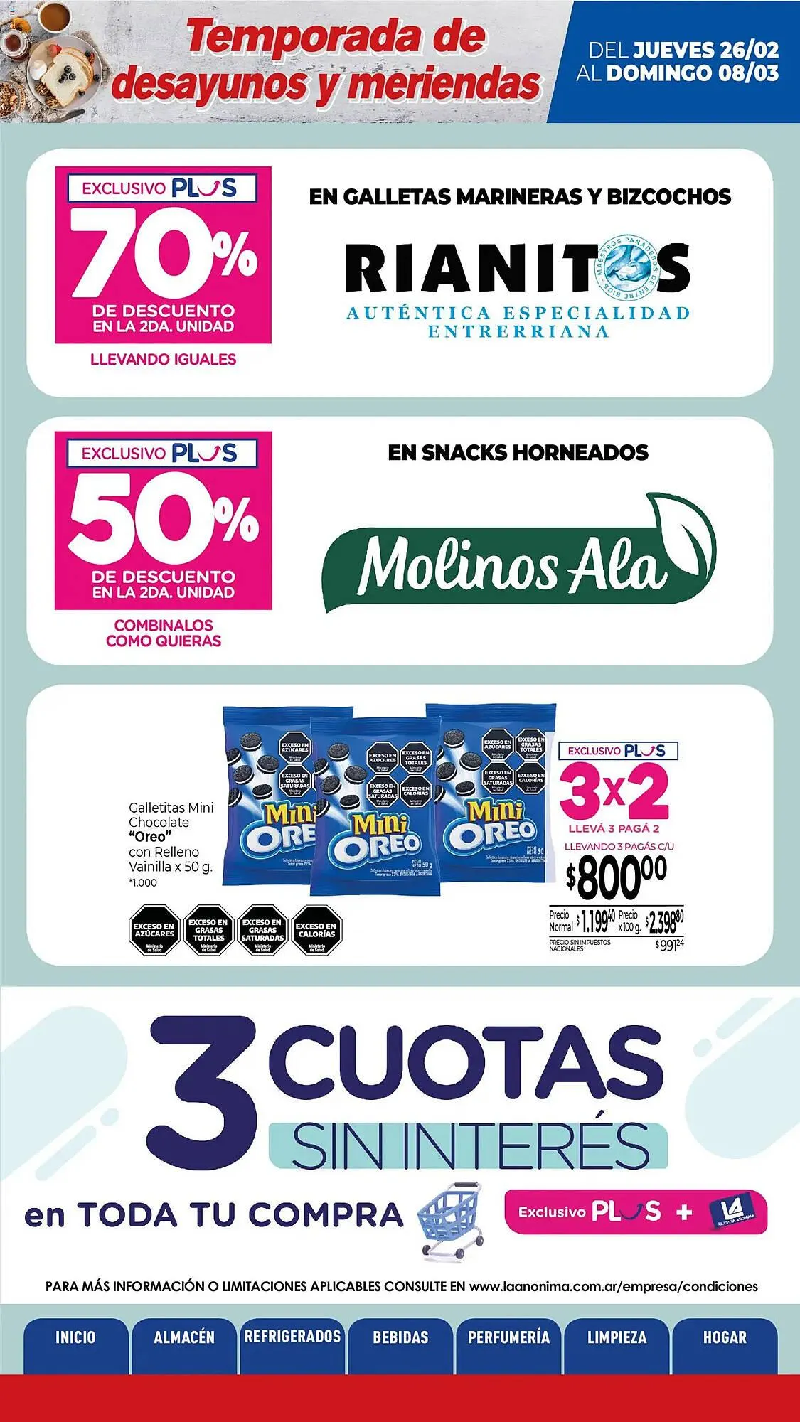 Ofertas de Catálogo La Anonima 26 de febrero al 8 de marzo 2026 - Página 2 del catálogo