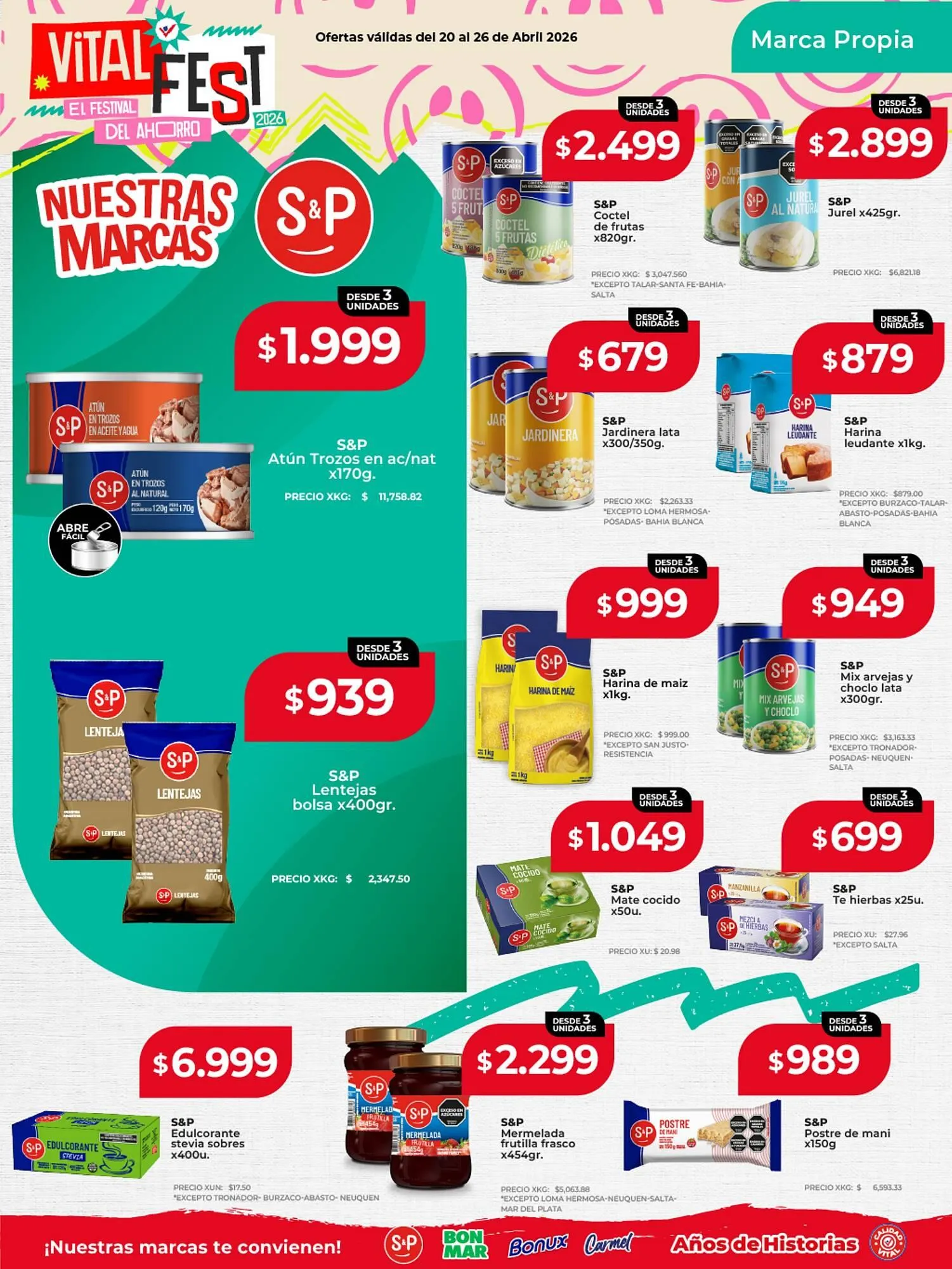 Ofertas de Catálogo Supermayorista Vital 20 de abril al 26 de abril 2026 - Página 21 del catálogo