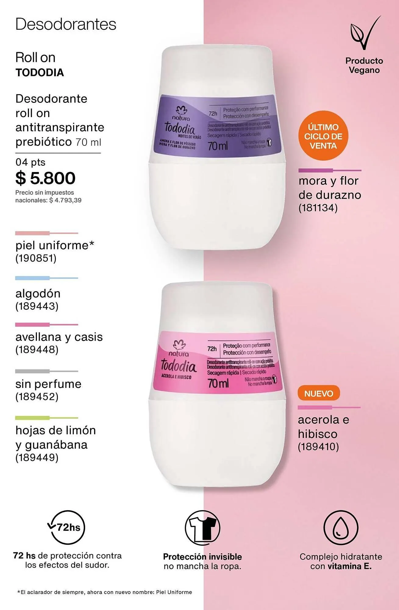 Ofertas de Catálogo Natura 1 de marzo al 31 de marzo 2026 - Página 206 del catálogo