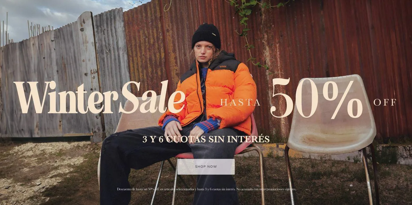 Winter Sale Hasta 50% OFF + hasta 10% extra - 1