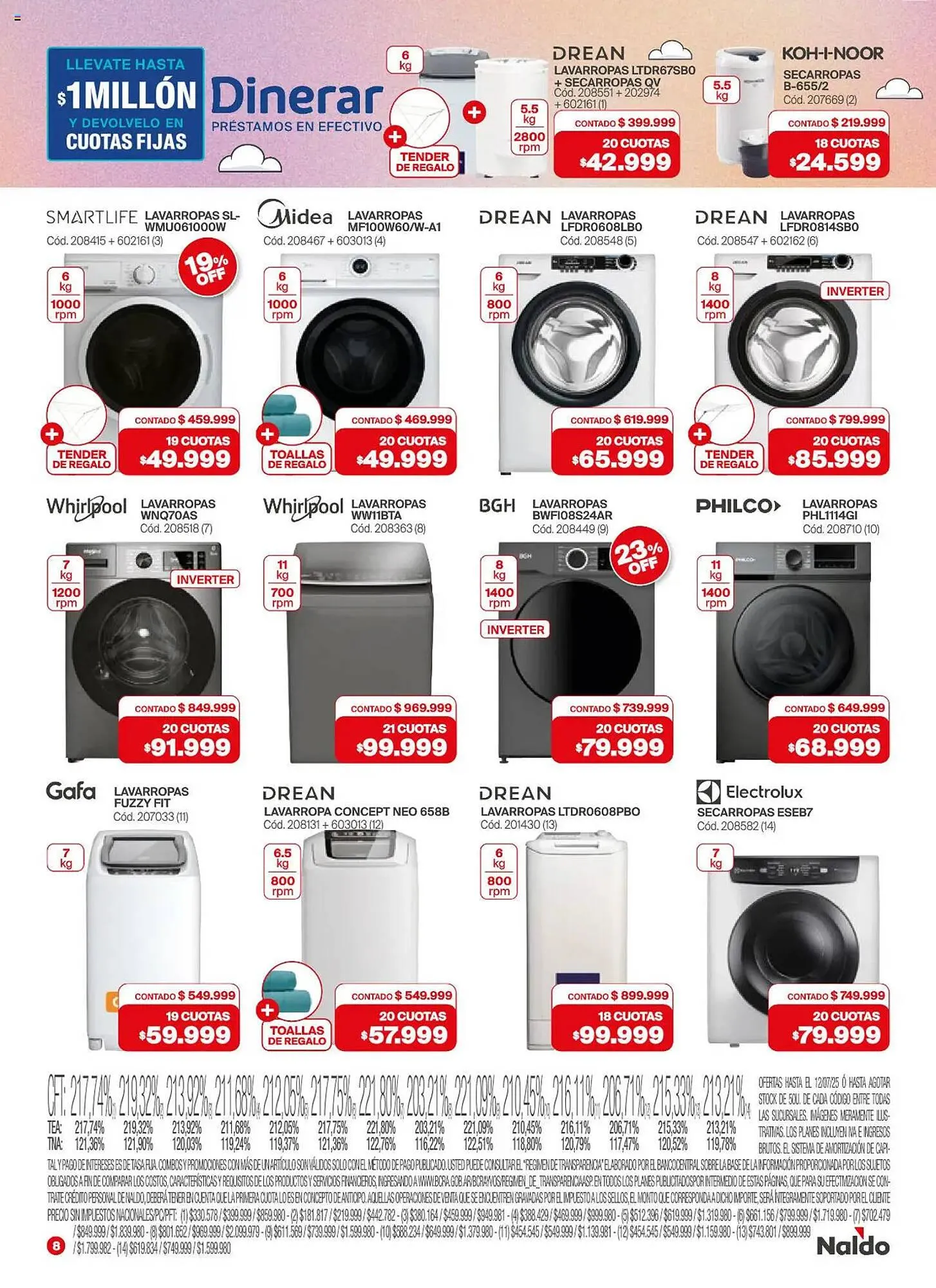 Ofertas de Catálogo Naldo Lombardi 1 de julio al 4 de agosto 2025 - Página 8 del catálogo