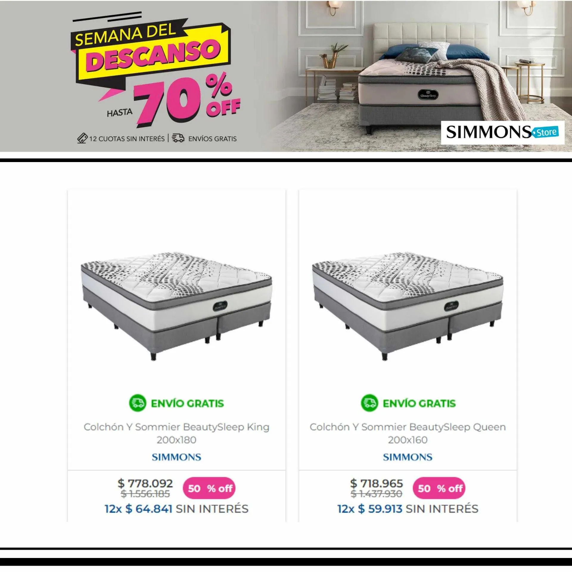 Ofertas de Catálogo Simmons 29 de agosto al 17 de septiembre 2023 - Página 4 del catálogo