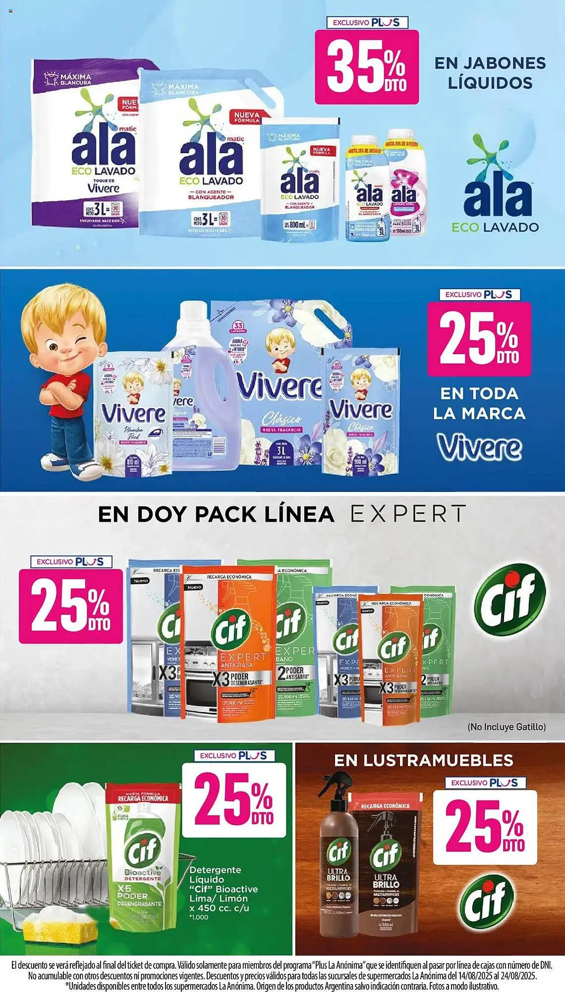 Ofertas de Catálogo La Anonima 14 de agosto al 25 de agosto 2025 - Página 31 del catálogo