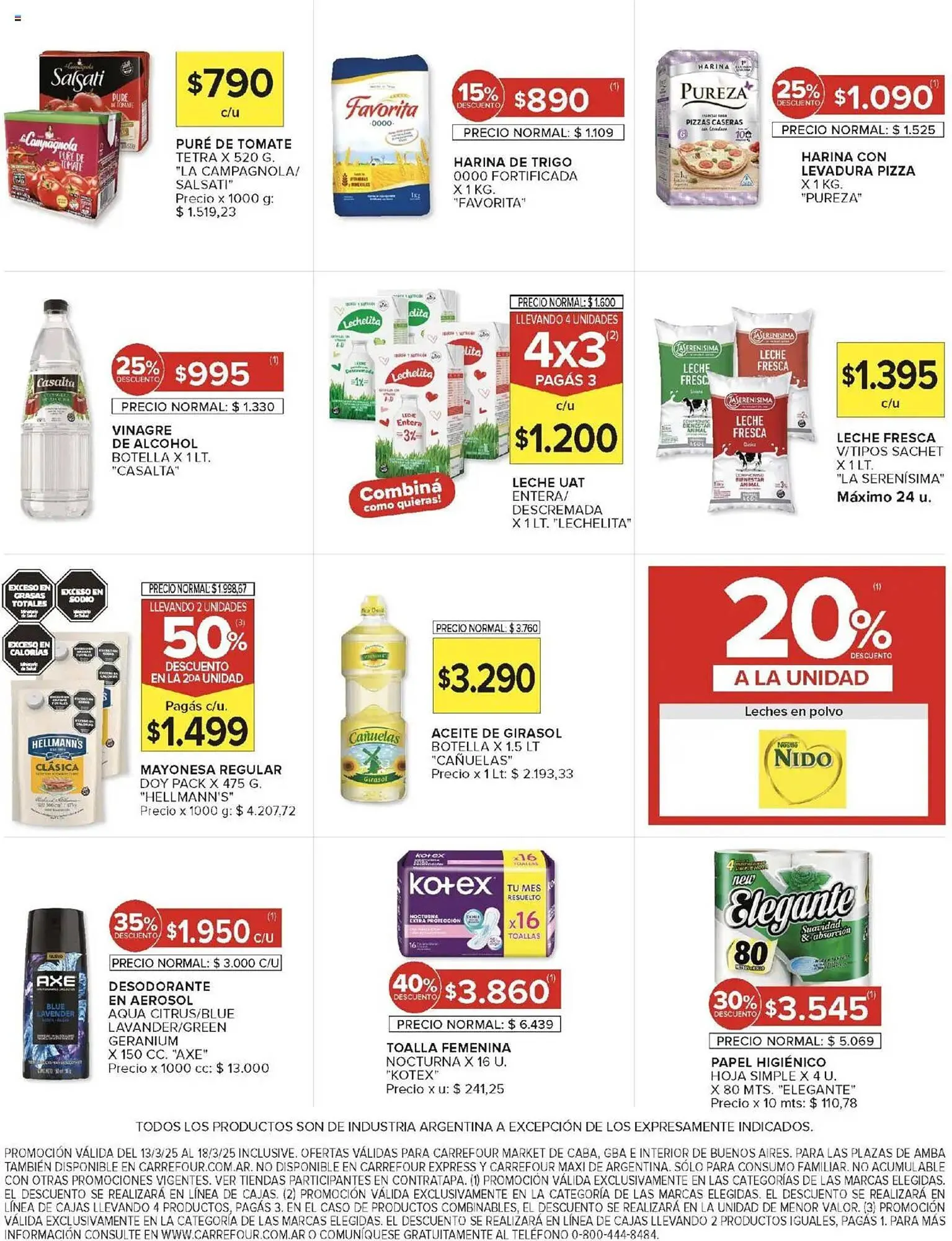 Ofertas de Catálogo Carrefour Market 13 de marzo al 18 de marzo 2025 - Página 8 del catálogo