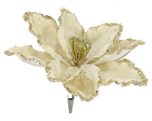 Clip Magnolia Cotidiana dorada