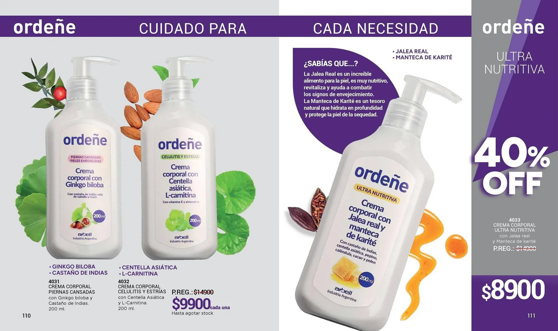 Ofertas de Catálogo Arbell 26 de mayo al 31 de mayo 2025 - Página 56 del catálogo