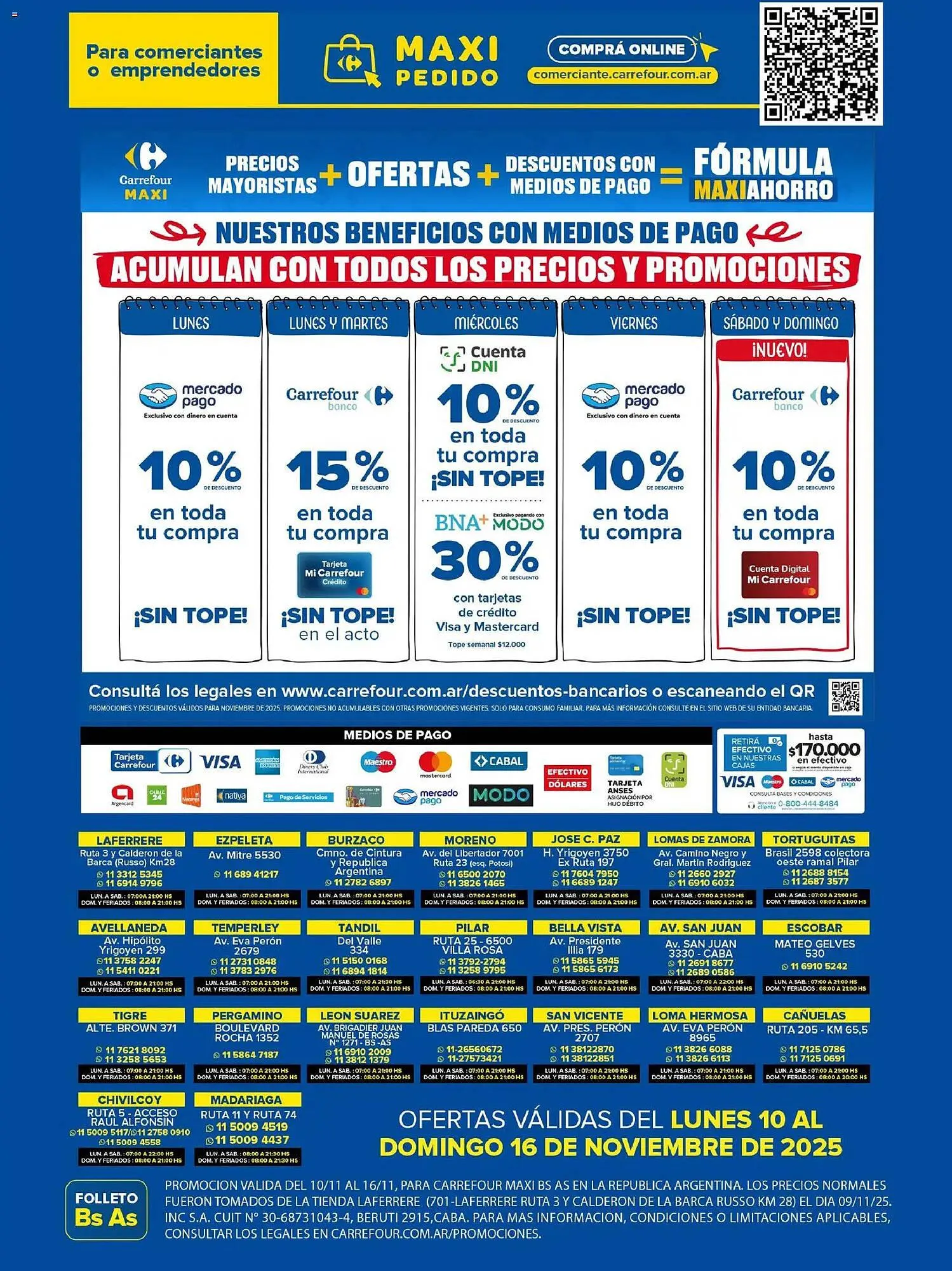 Ofertas de Folleto Carrefour Maxi 7 de noviembre al 17 de noviembre 2025 - Página 28 del catálogo