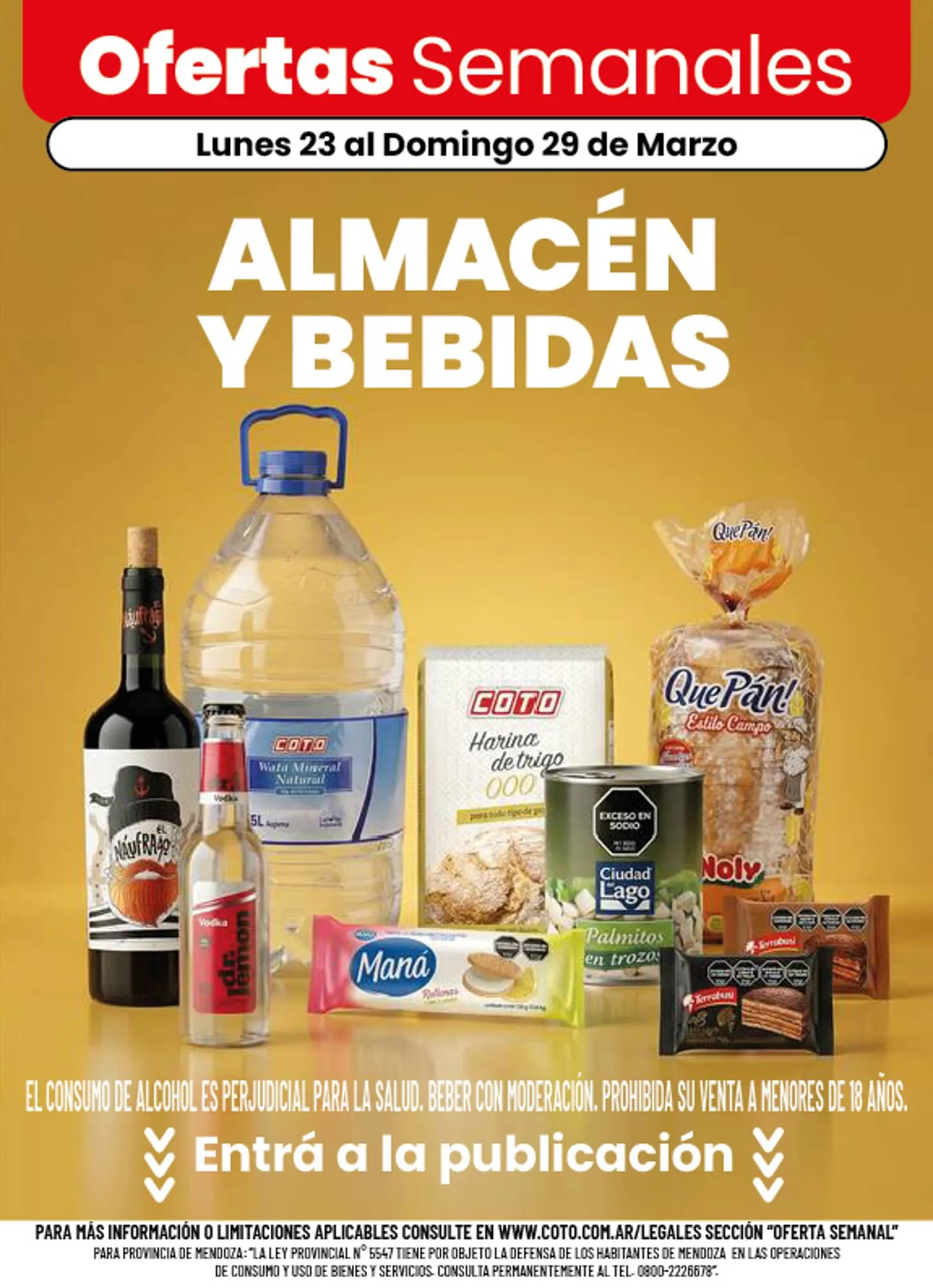 Ofertas de Catálogo Coto 23 de marzo al 29 de marzo 2026 - Página 1 del catálogo