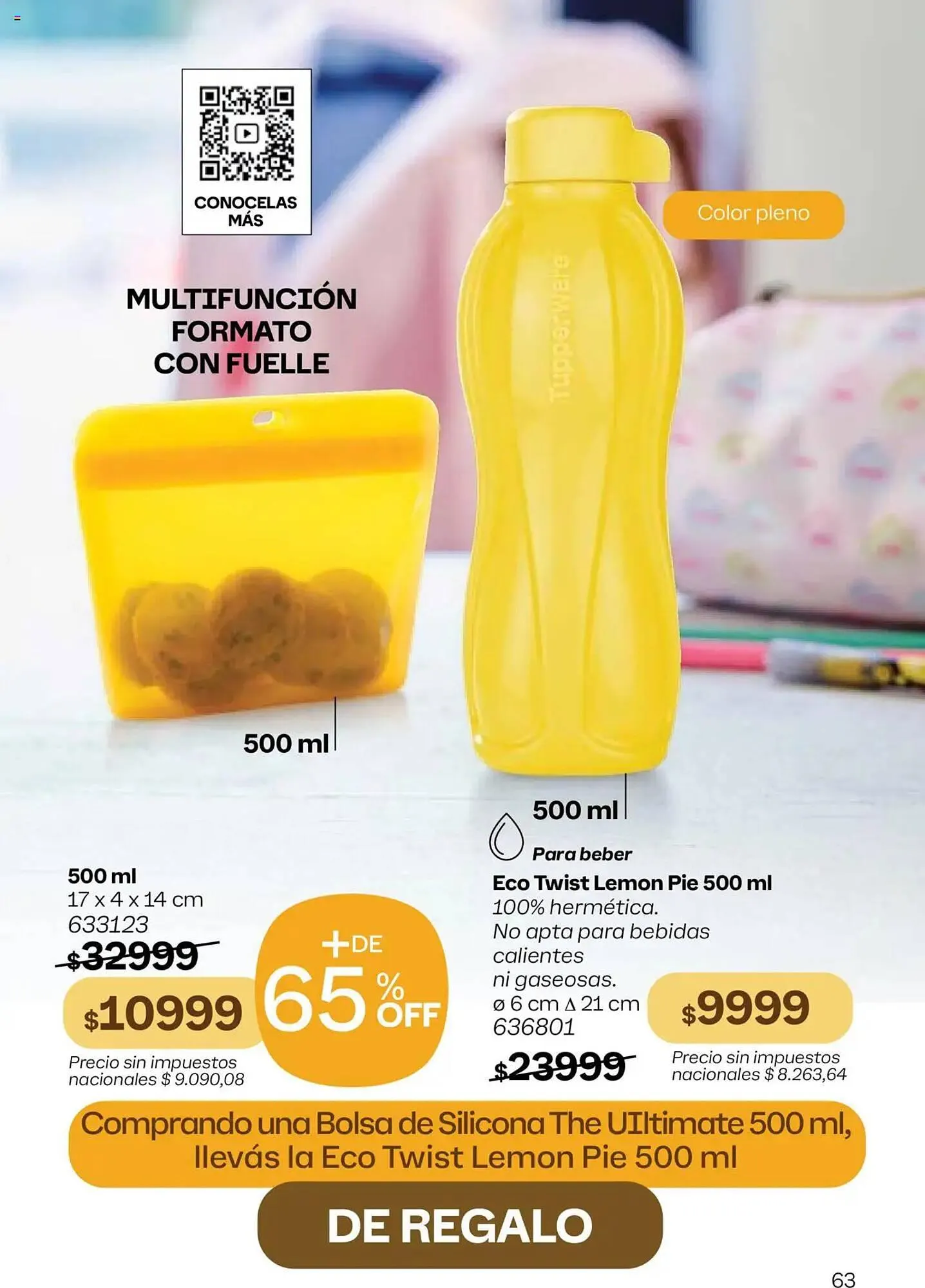 Ofertas de Catálogo Tupperware 9 de julio al 23 de julio 2025 - Página 64 del catálogo