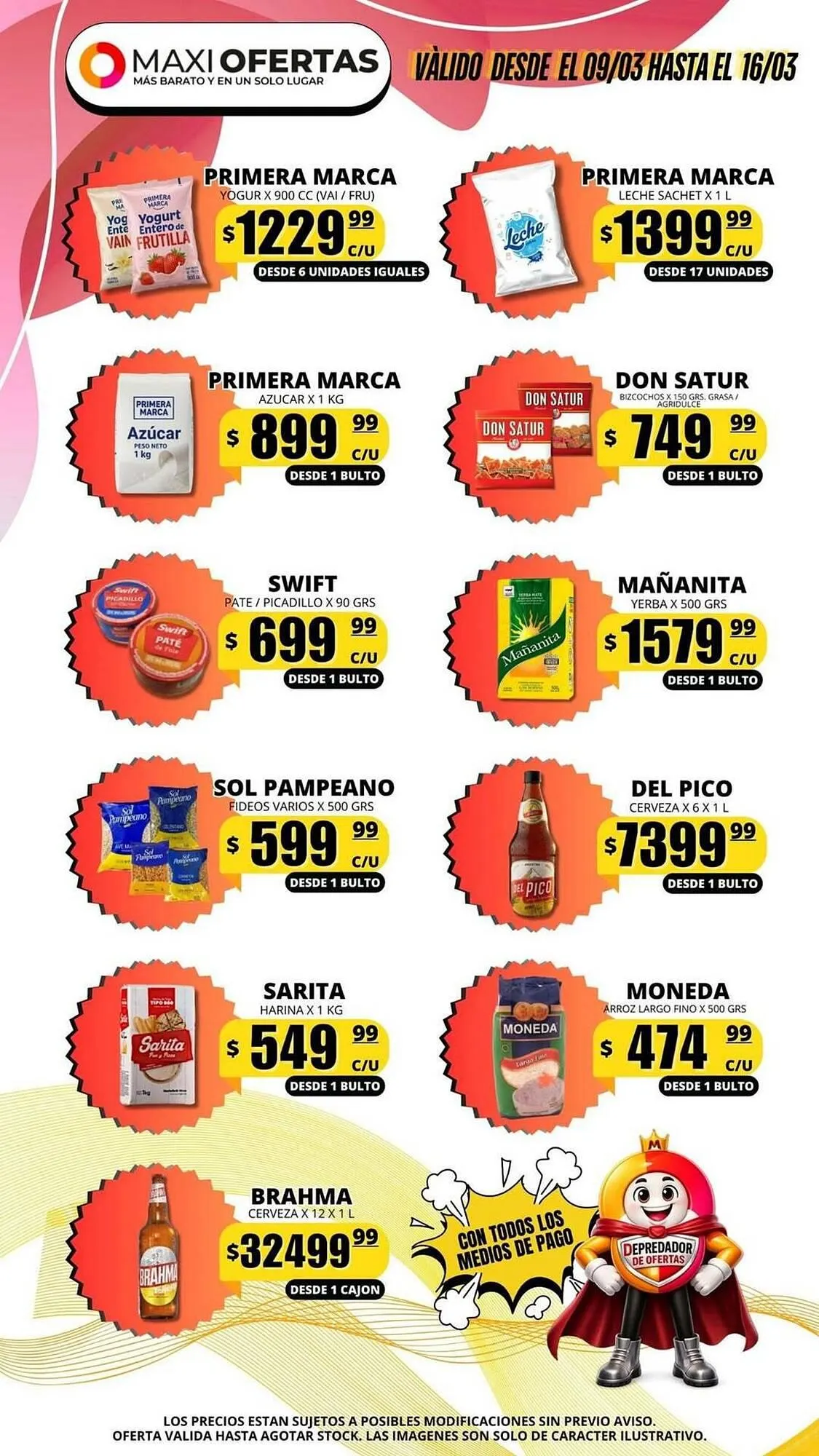 Ofertas de Catálogo Maxi Ofertas 9 de marzo al 16 de marzo 2026 - Página 1 del catálogo