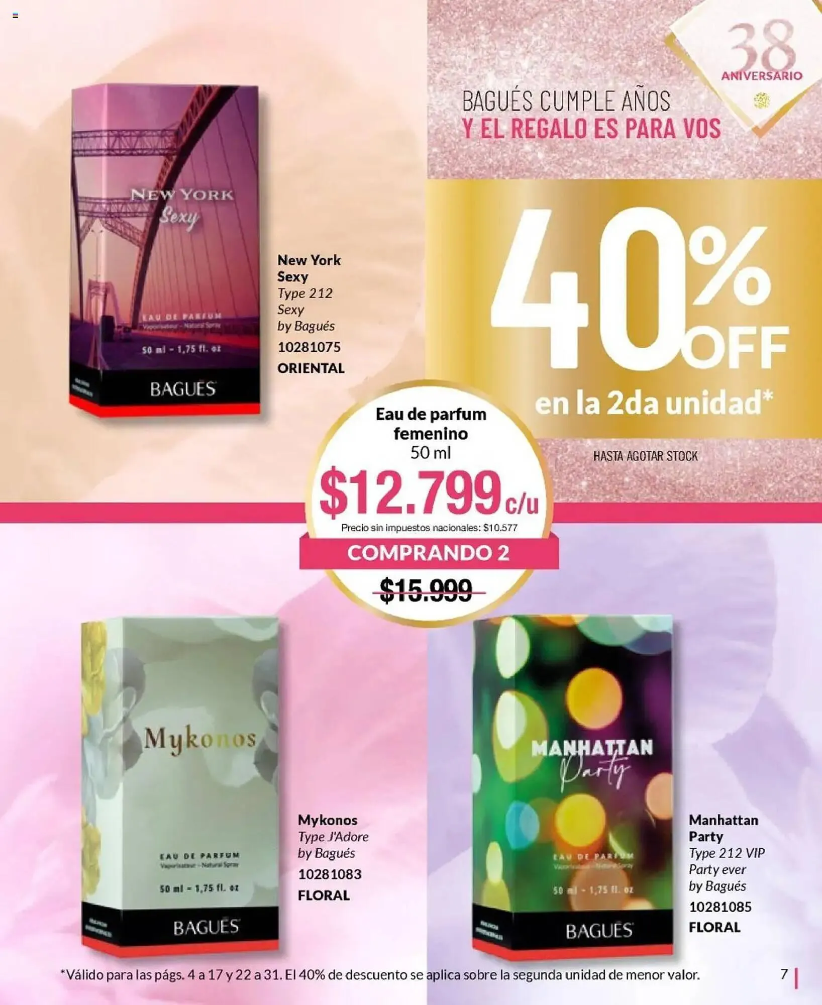 Ofertas de Catálogo Bagués 28 de julio al 23 de agosto 2025 - Página 7 del catálogo