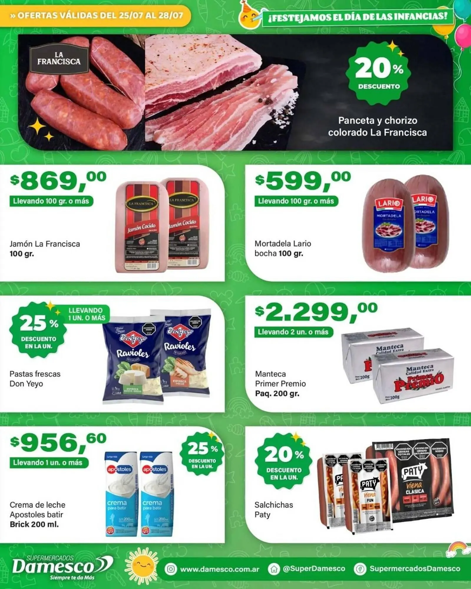 Ofertas de Catálogo Supermercados Damesco 25 de julio al 28 de julio 2025 - Página 5 del catálogo