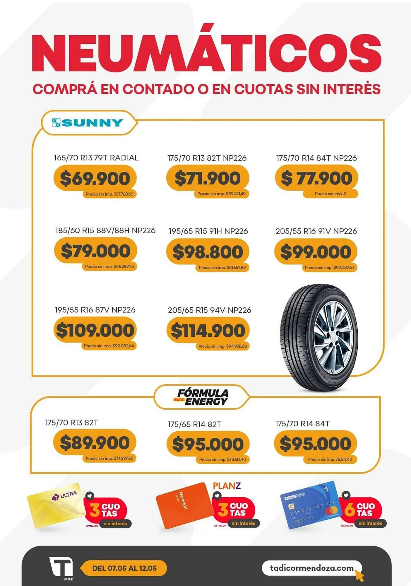Ofertas de Catálogo Supermercados Tadicor 6 de mayo al 12 de mayo 2026 - Página 12 del catálogo