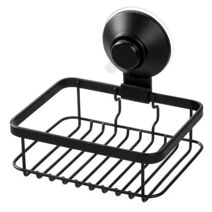 Jabonera con succión negro