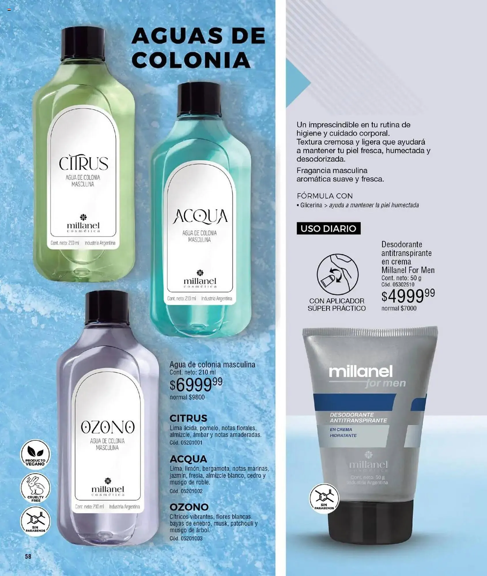 Ofertas de Catálogo Millanel Cosmética 31 de marzo al 27 de abril 2025 - Página 58 del catálogo