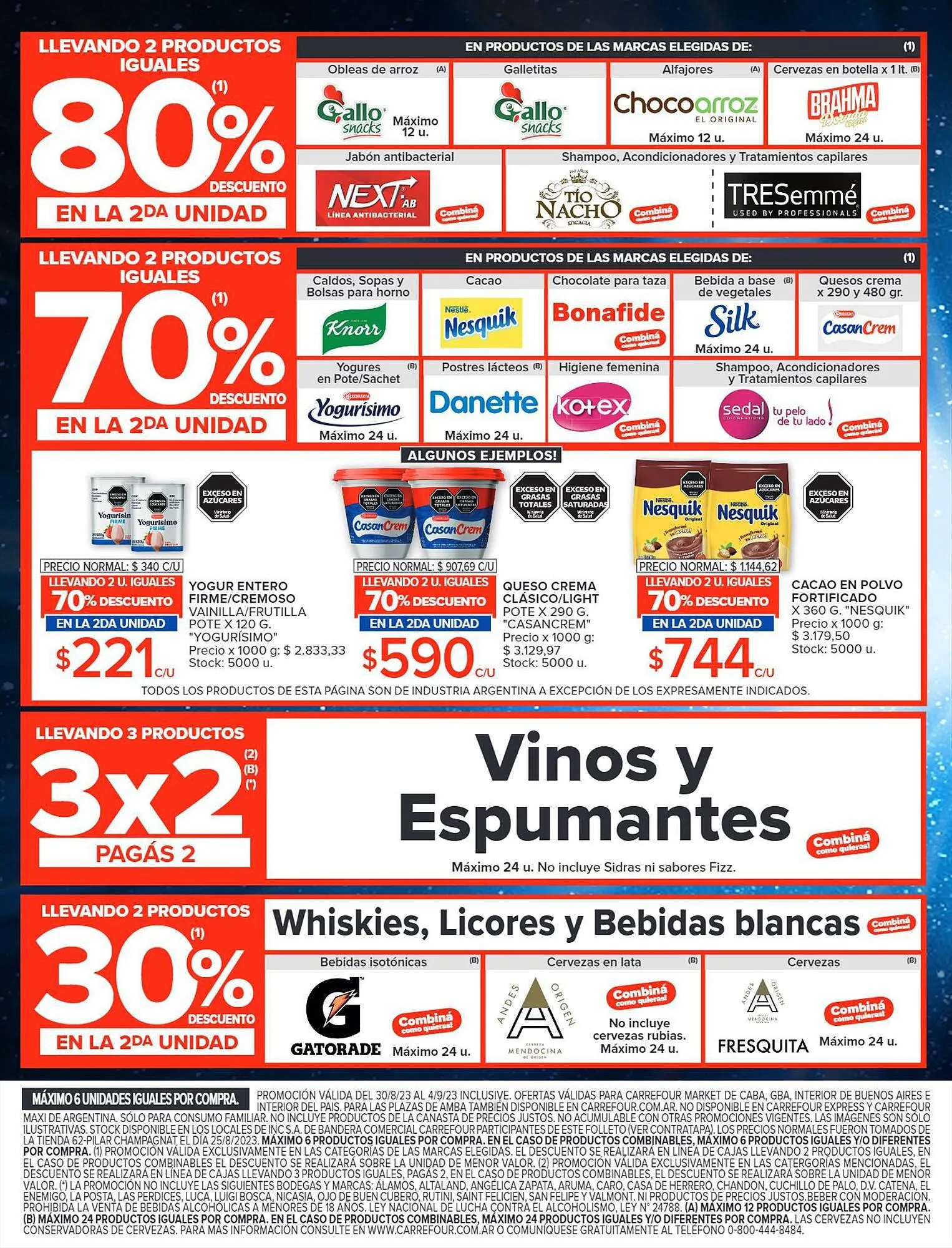 Ofertas de Catálogo Carrefour Market 30 de agosto al 4 de septiembre 2023 - Página 2 del catálogo